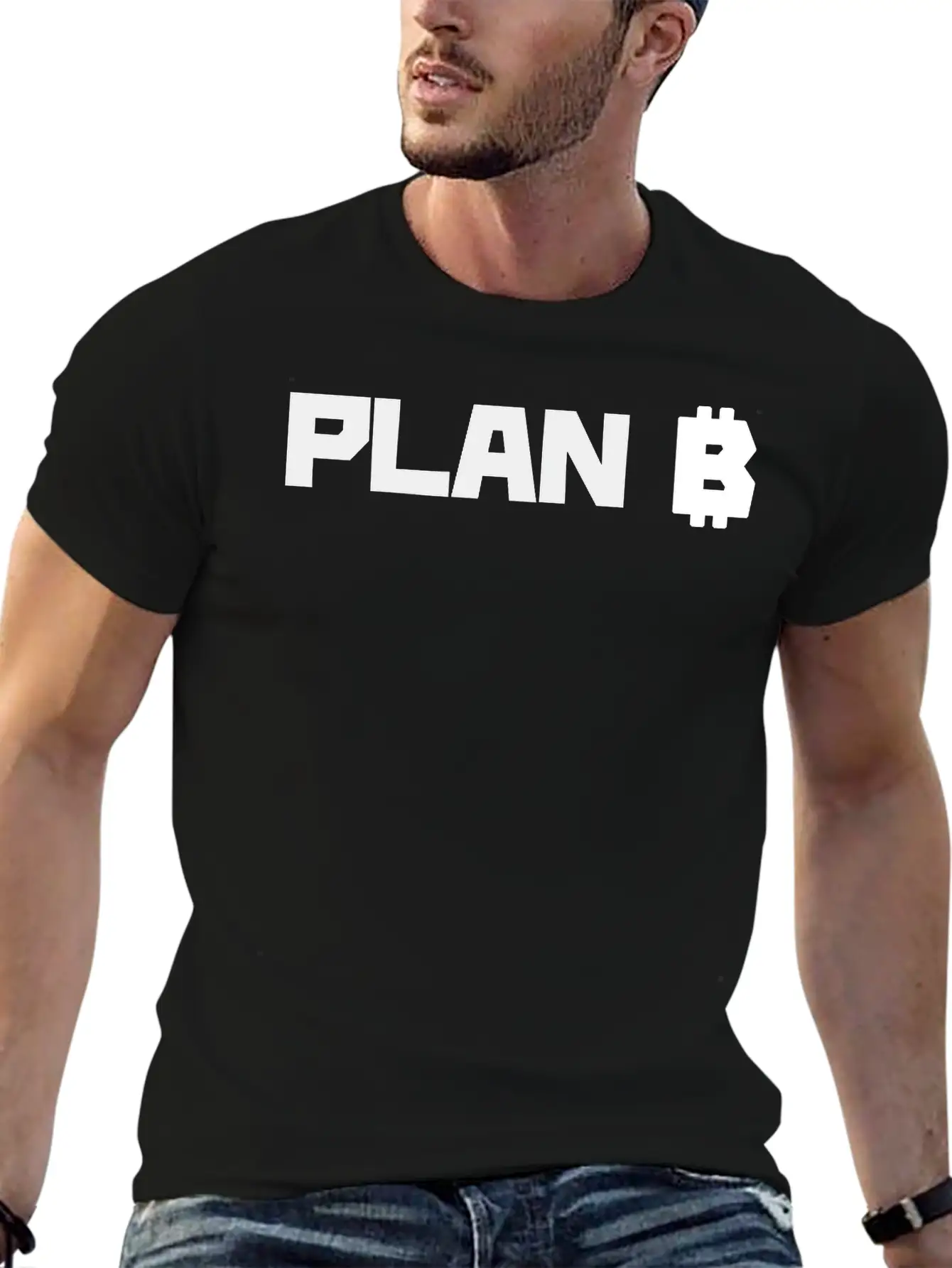 Bitcoin Is Our Plan B BTC Essential Unisex Summer Tee – Soft Cotton Casual Fit