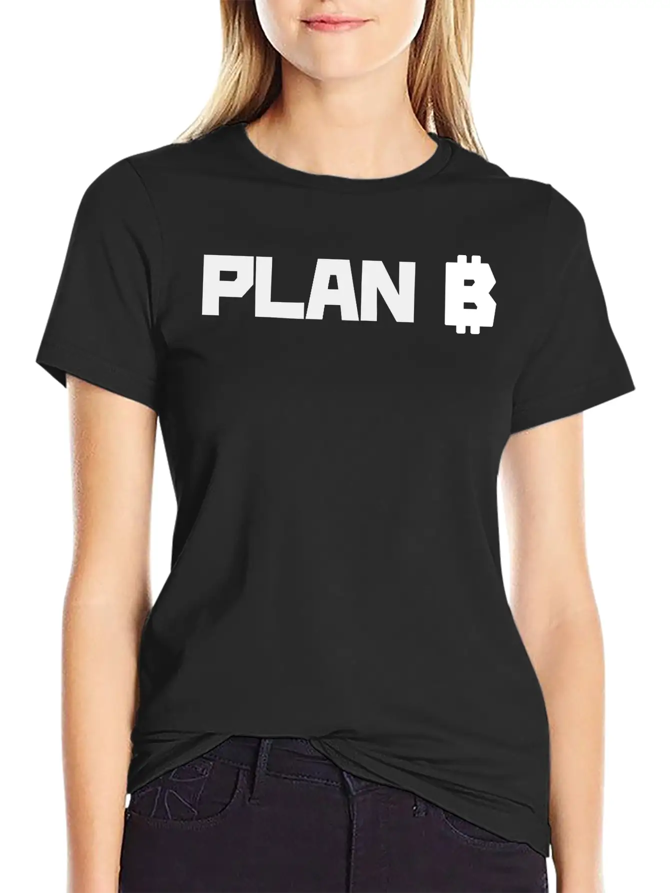 Bitcoin Is Our Plan B BTC Essential Unisex Summer Tee – Soft Cotton Casual Fit