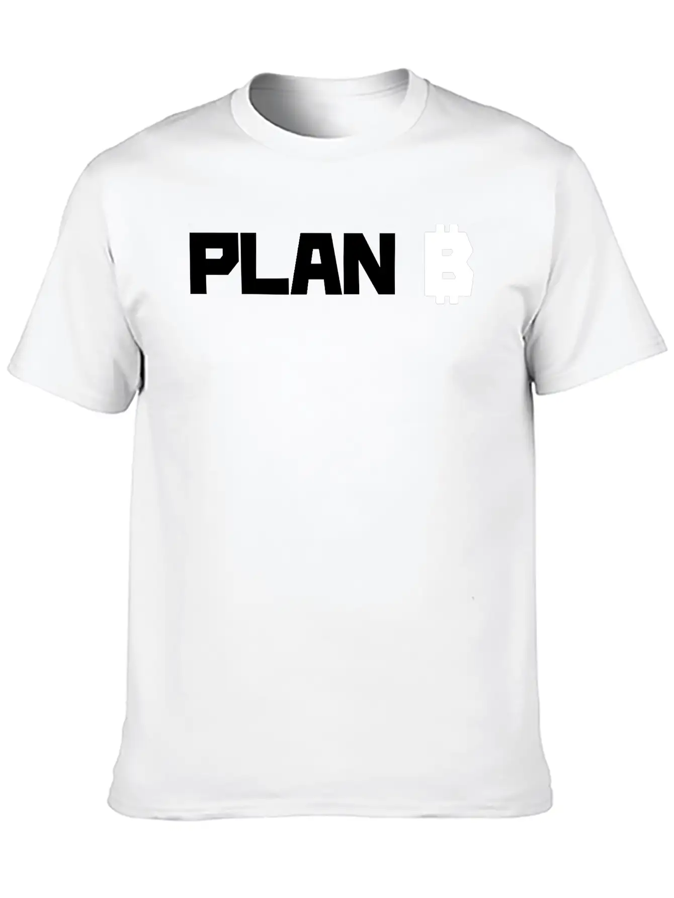 Bitcoin Is Our Plan B BTC Essential Unisex Summer Tee – Soft Cotton Casual Fit