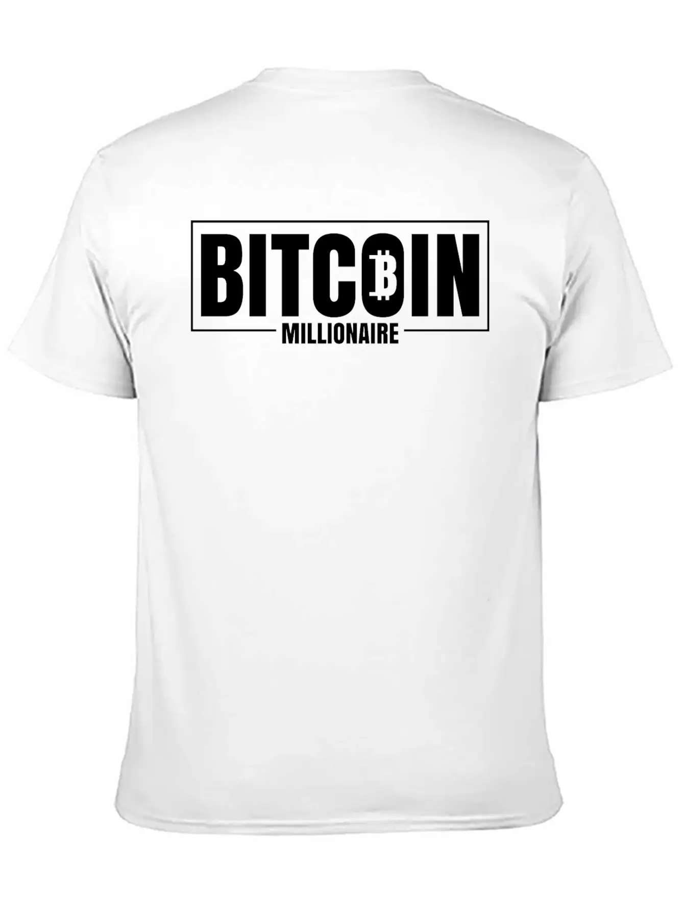 Bitcoin Millionaire Stylish Everyday T-Shirt – Unisex Basic Cotton Tee