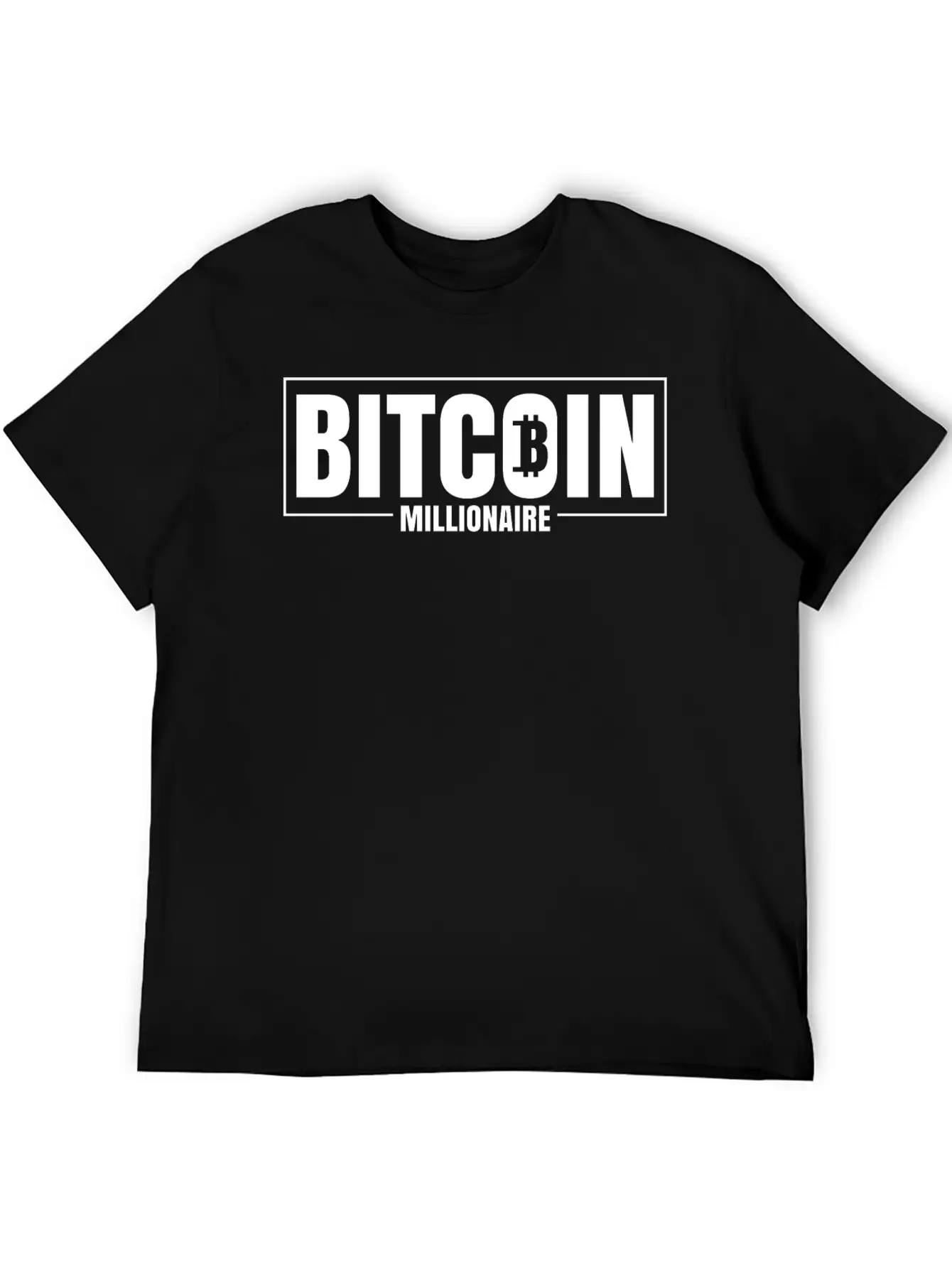 Bitcoin Millionaire Stylish Everyday T-Shirt – Unisex Basic Cotton Tee