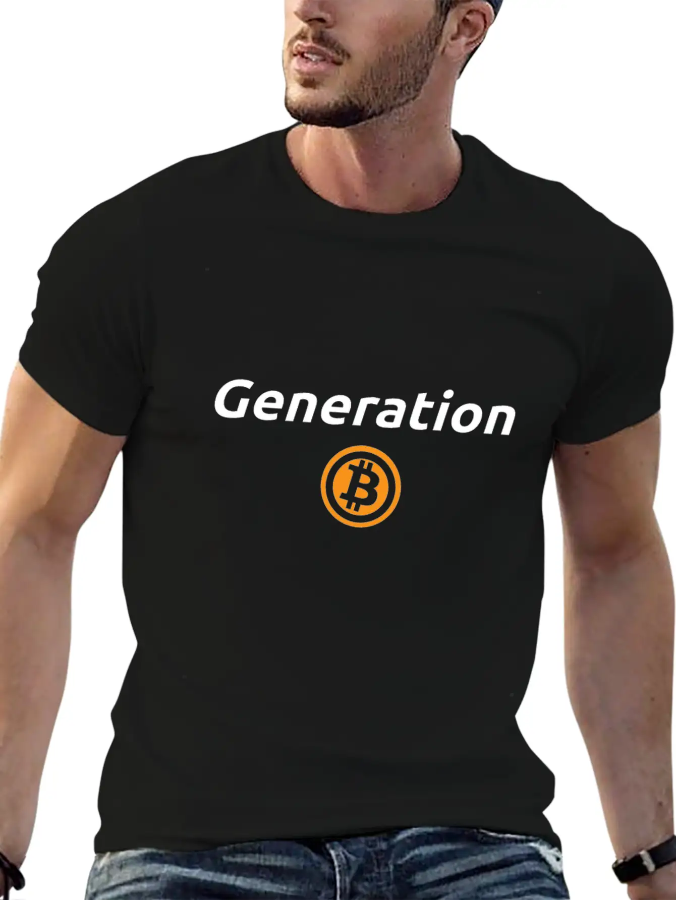 Bitcoin Nerd Generation B Coin Crypto Wallet Essential Unisex Summer Tee – Soft Cotton Casual Fit
