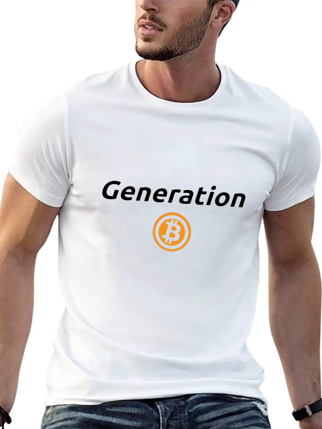 Bitcoin Nerd Generation B Coin Crypto Wallet Essential Unisex Summer Tee – Soft Cotton Casual Fit