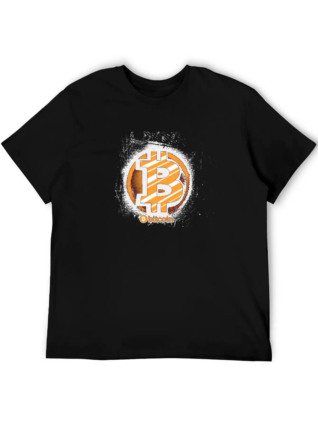 Bitcoin Sign Stylish Everyday T-Shirt – Unisex Basic Cotton Tee