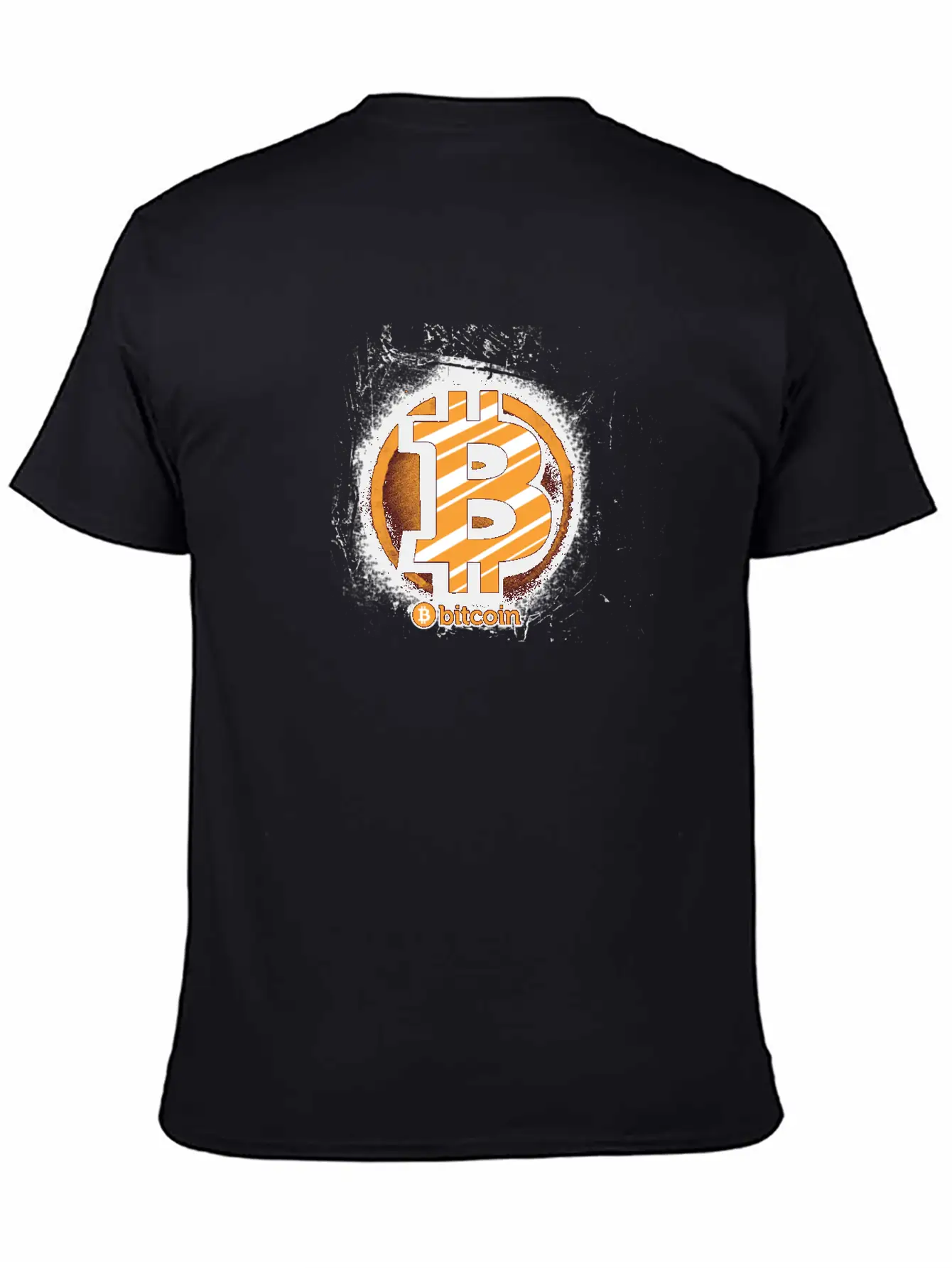Bitcoin Sign Stylish Everyday T-Shirt – Unisex Basic Cotton Tee