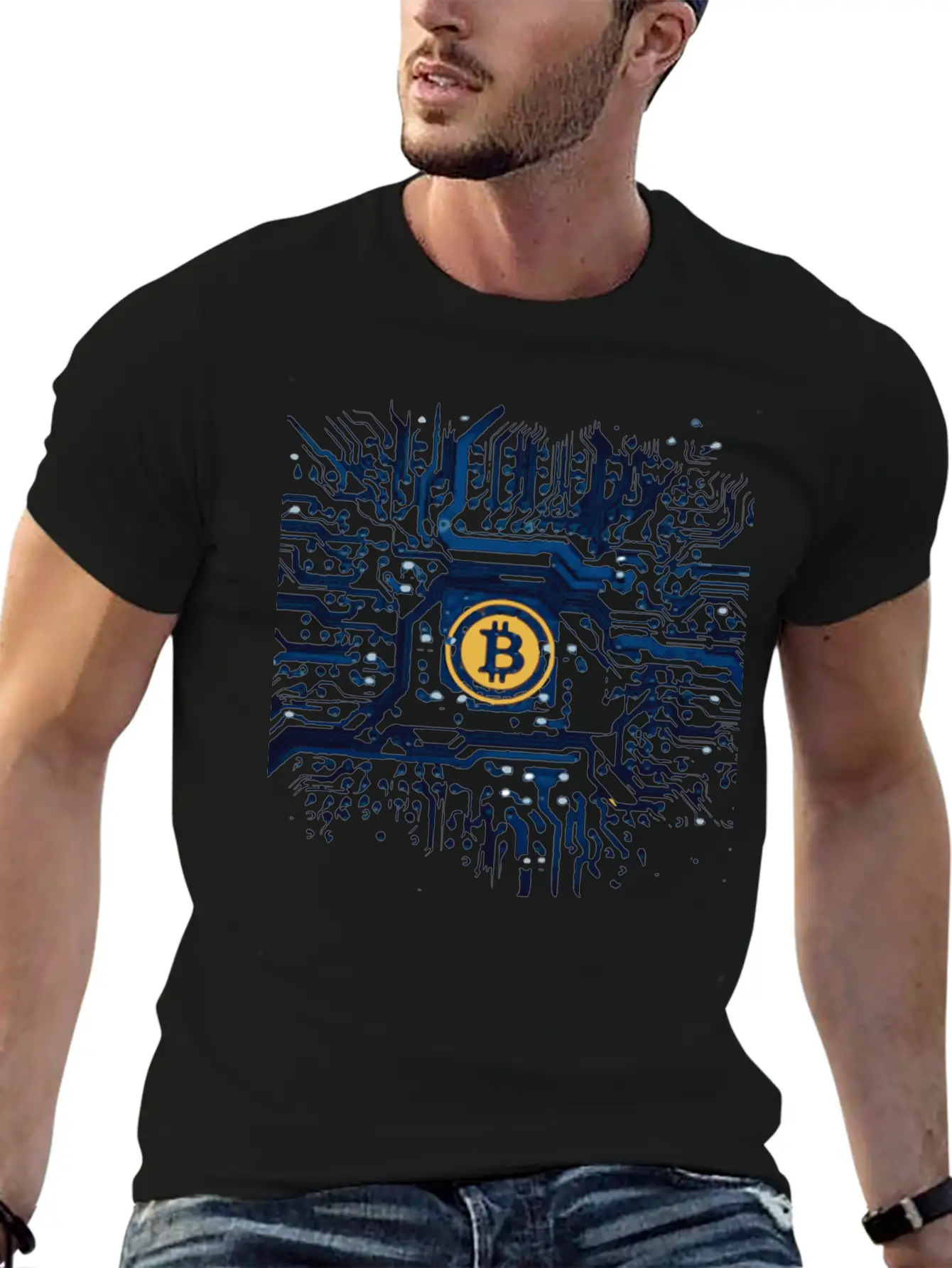 Bitcoin Stylish Everyday T-Shirt – Unisex Basic Cotton Tee