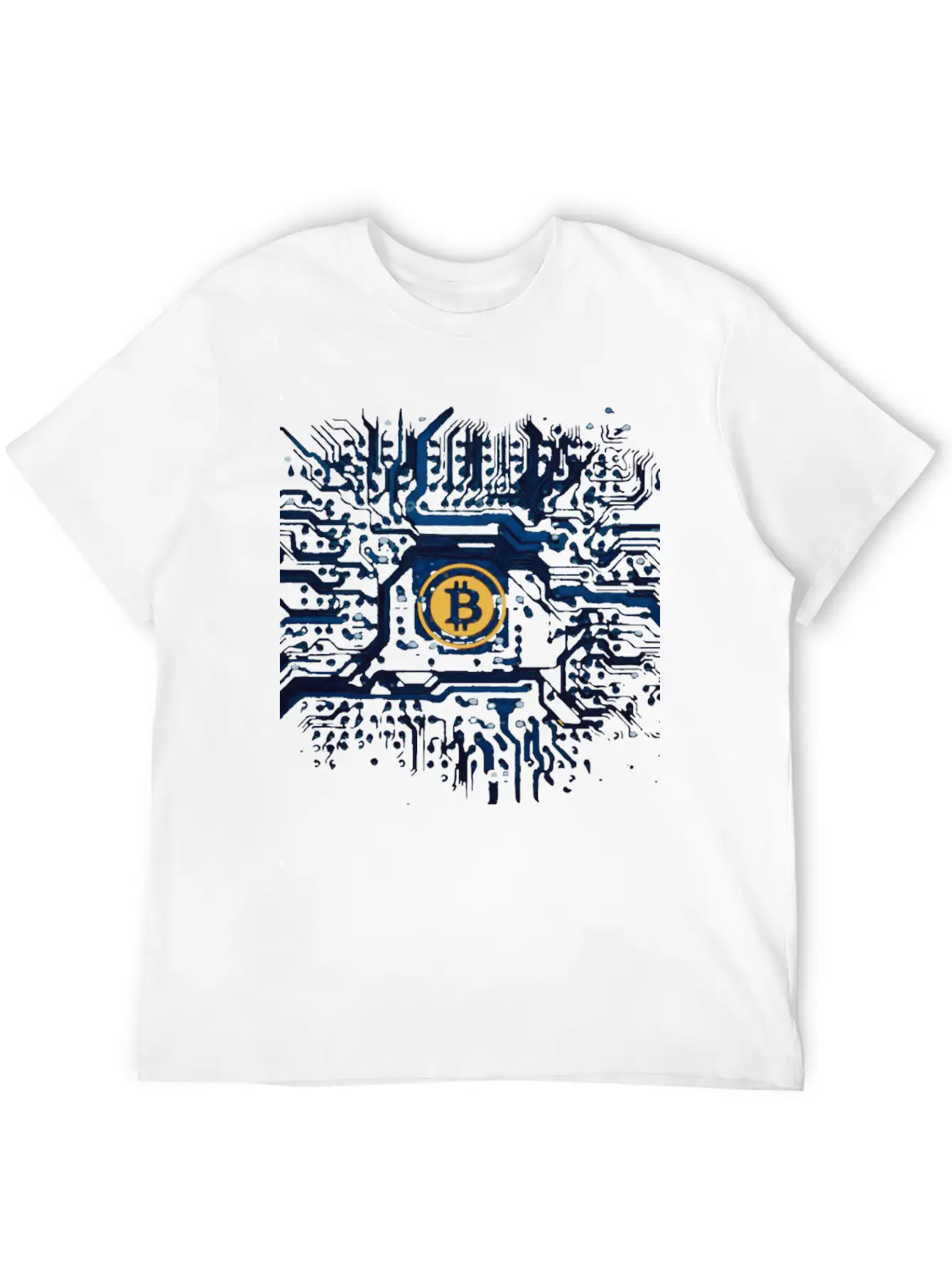 Bitcoin Stylish Everyday T-Shirt – Unisex Basic Cotton Tee