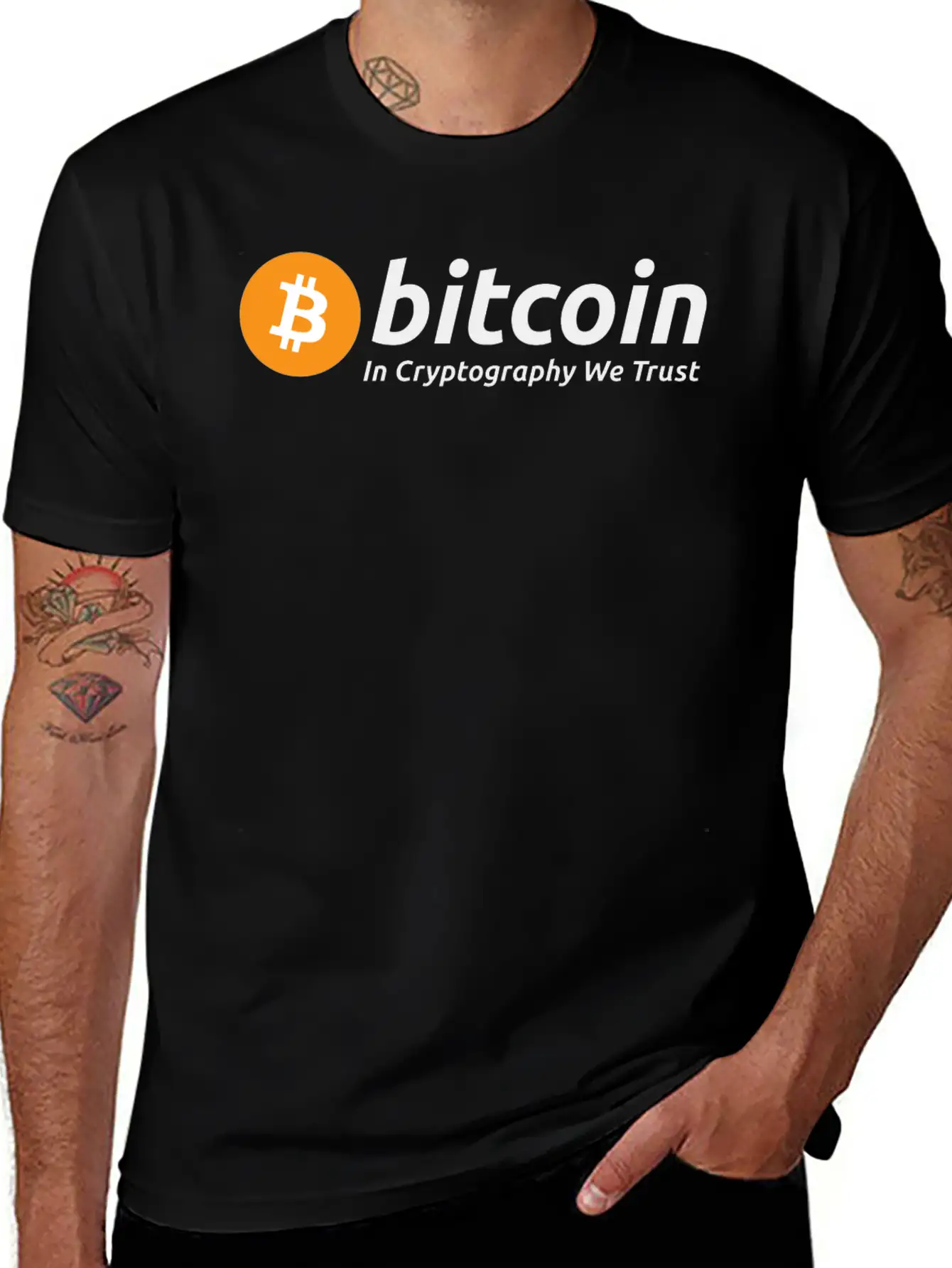 Bitcoin Timeless Short Sleeve Tee – Comfy And Minimalist Design