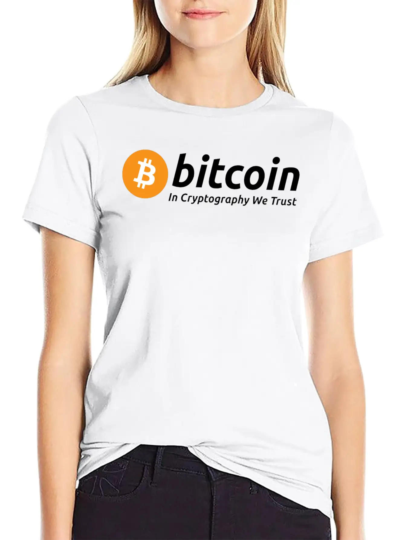 Bitcoin Timeless Short Sleeve Tee – Comfy And Minimalist Design