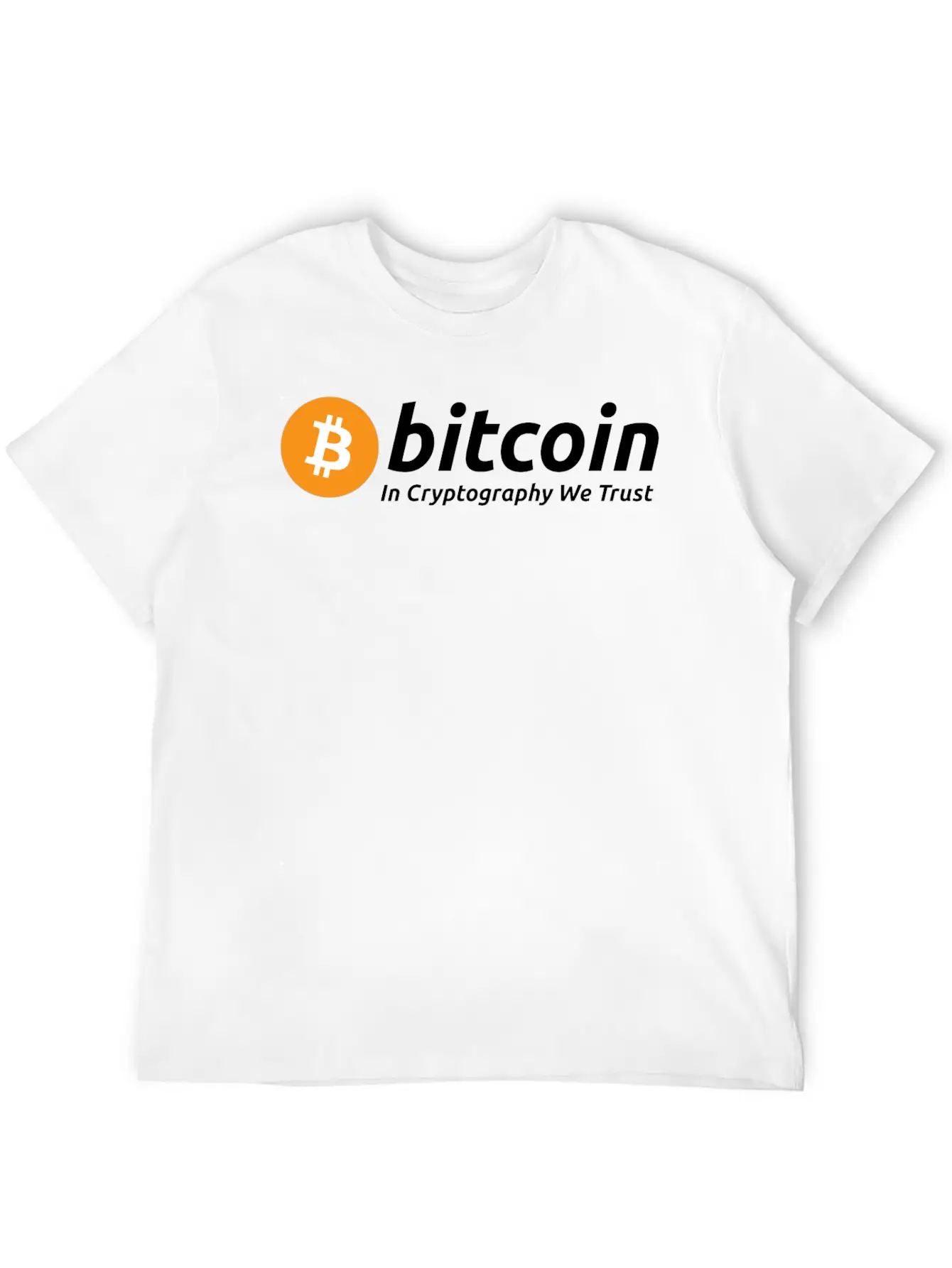 Bitcoin Timeless Short Sleeve Tee – Comfy And Minimalist Design