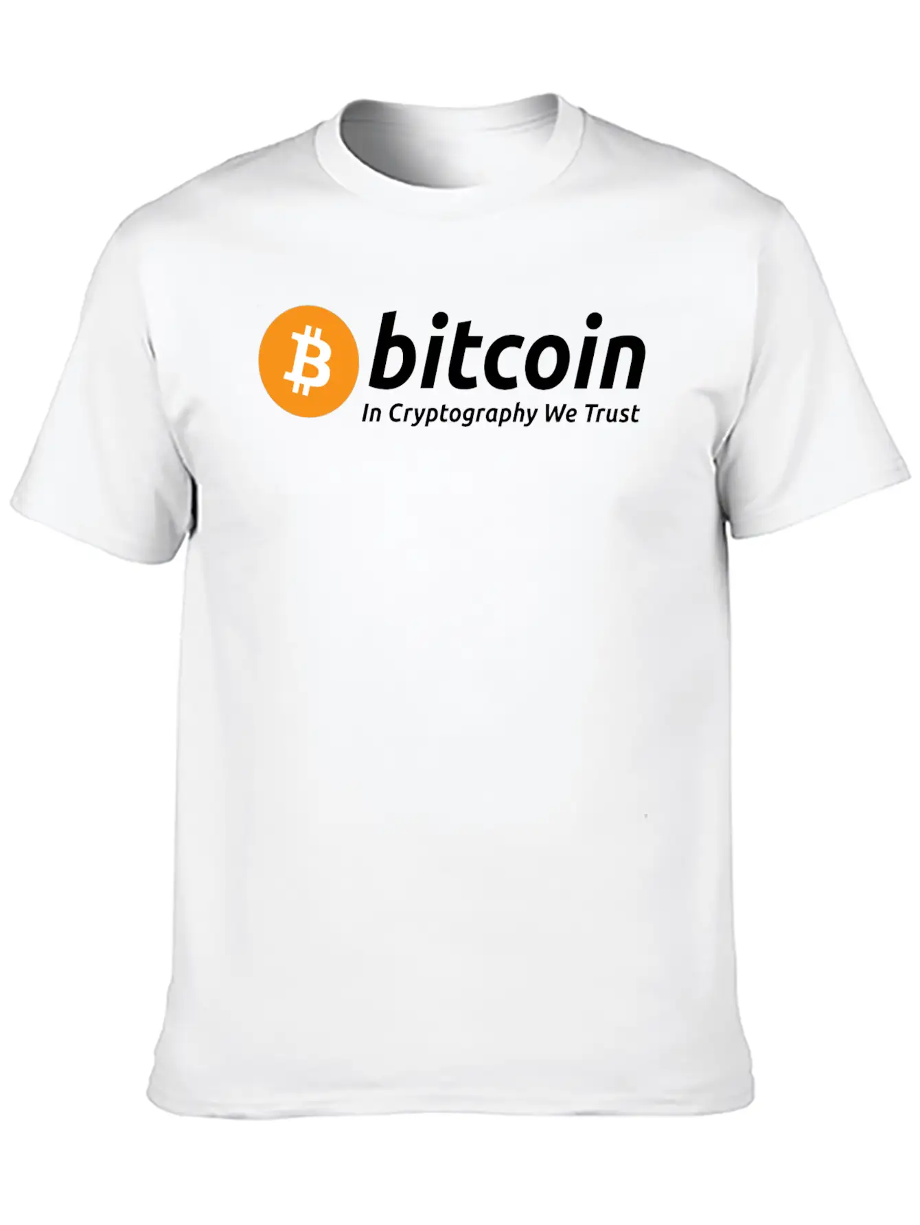 Bitcoin Timeless Short Sleeve Tee – Comfy And Minimalist Design