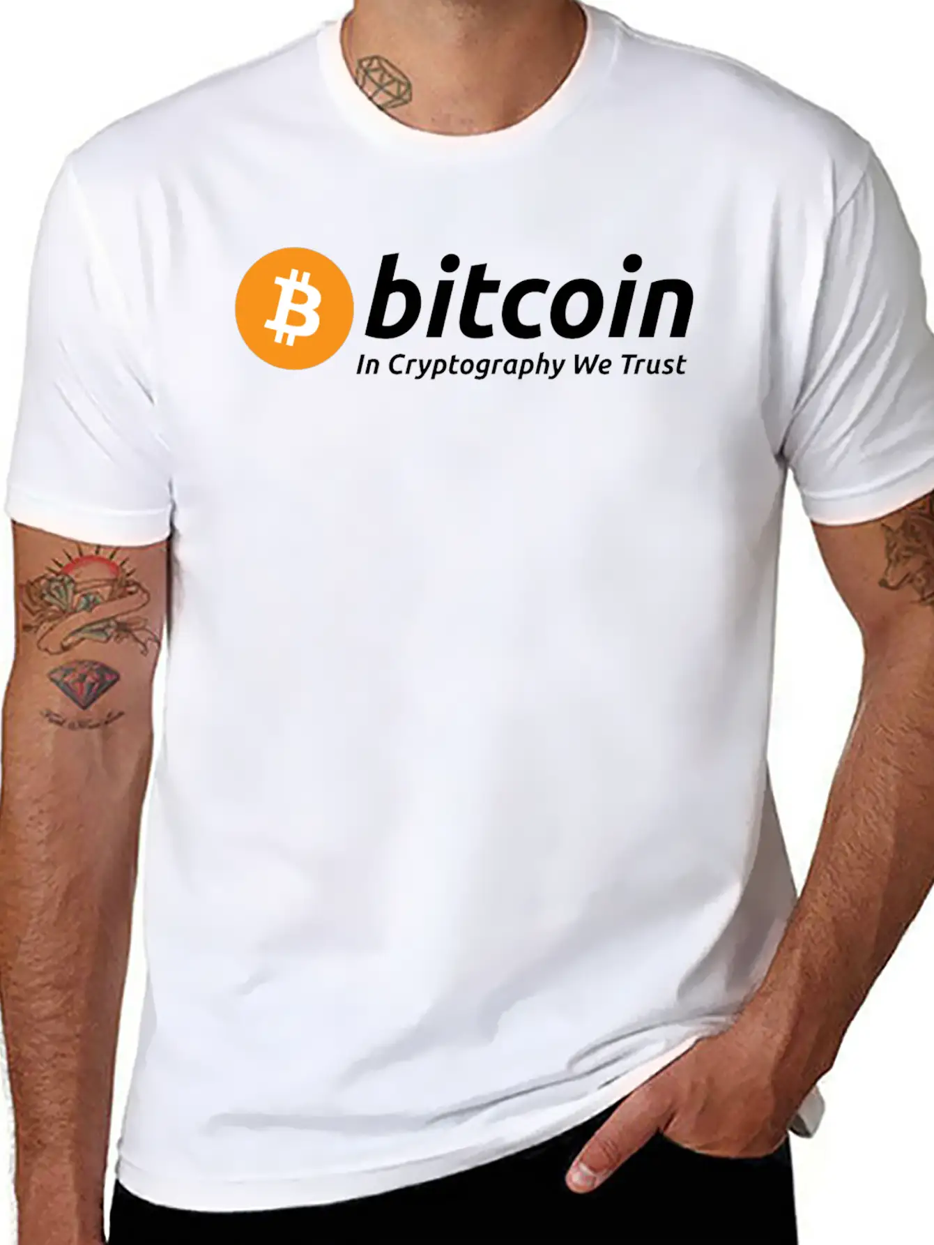 Bitcoin Timeless Short Sleeve Tee – Comfy And Minimalist Design