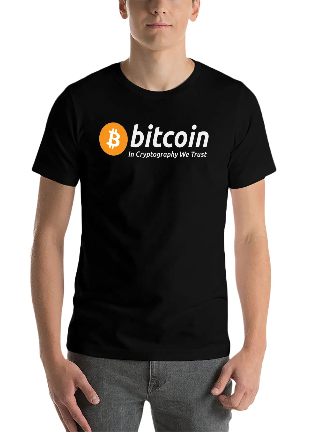 Bitcoin Timeless Short Sleeve Tee – Comfy And Minimalist Design