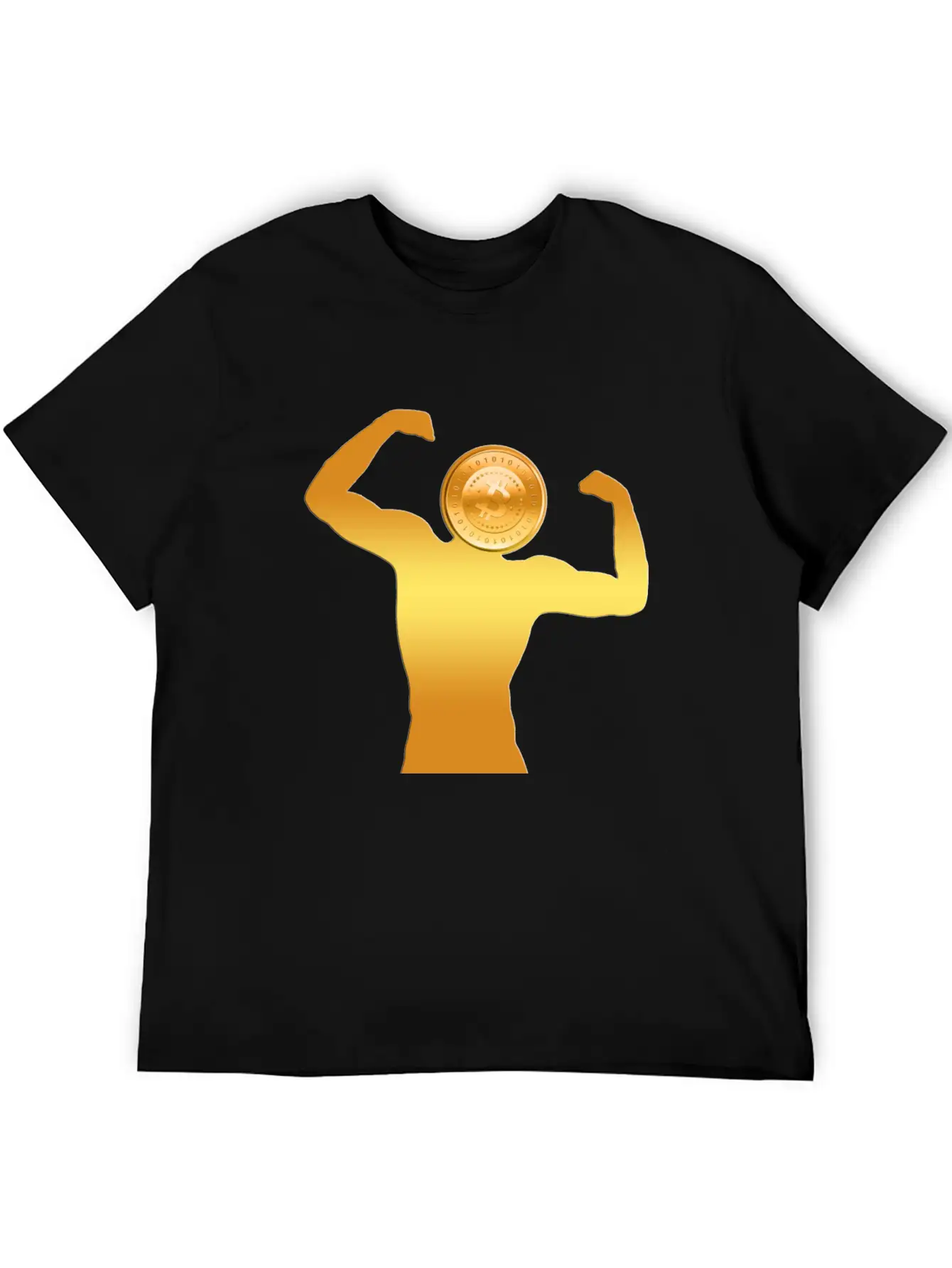 Bitcoin Unisex Casual T-Shirt – Clean Design For Daily Comfort