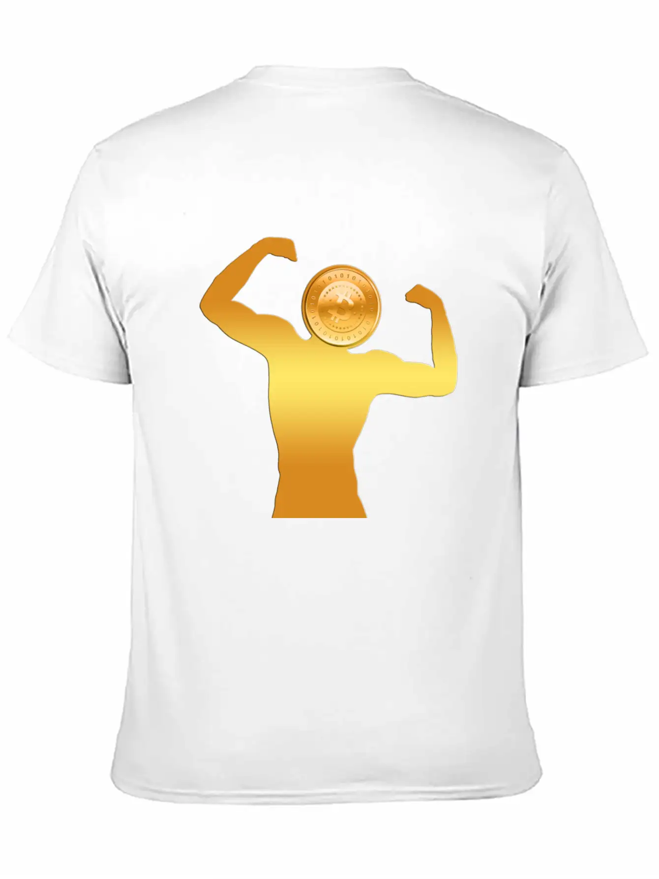Bitcoin Unisex Casual T-Shirt – Clean Design For Daily Comfort