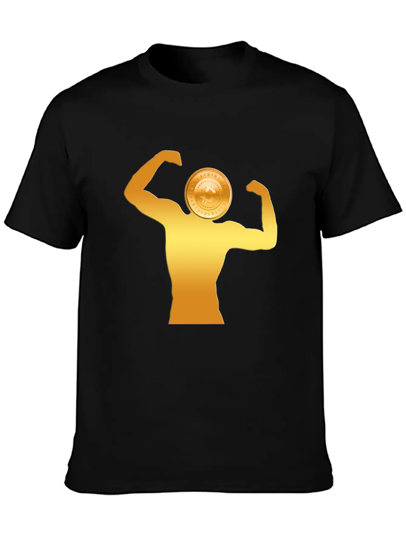 Bitcoin Unisex Casual T-Shirt – Clean Design For Daily Comfort