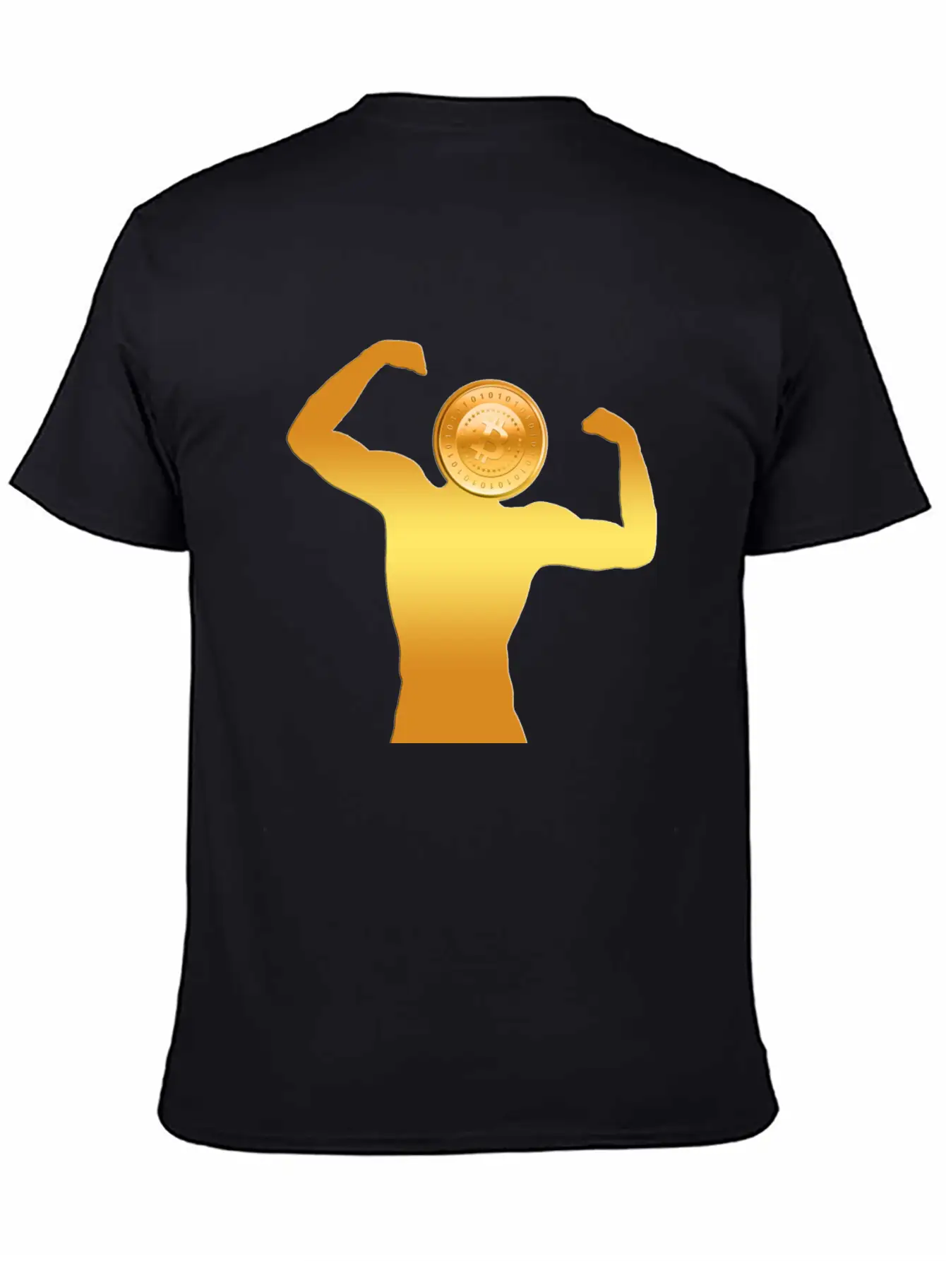 Bitcoin Unisex Casual T-Shirt – Clean Design For Daily Comfort