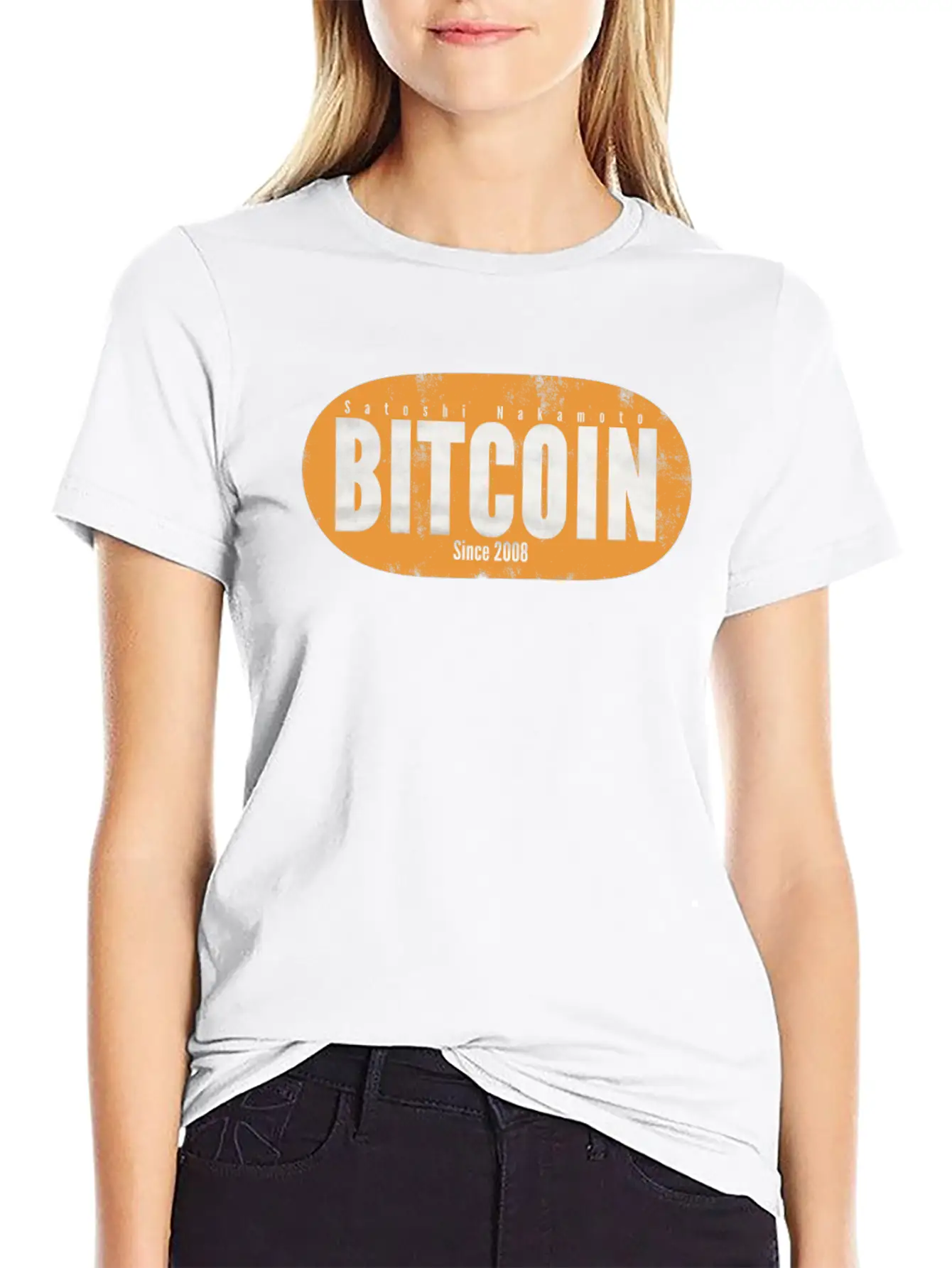 Bitcoin Unisex Short Sleeve Soft Cotton T-Shirt – Casual Everyday Wear
