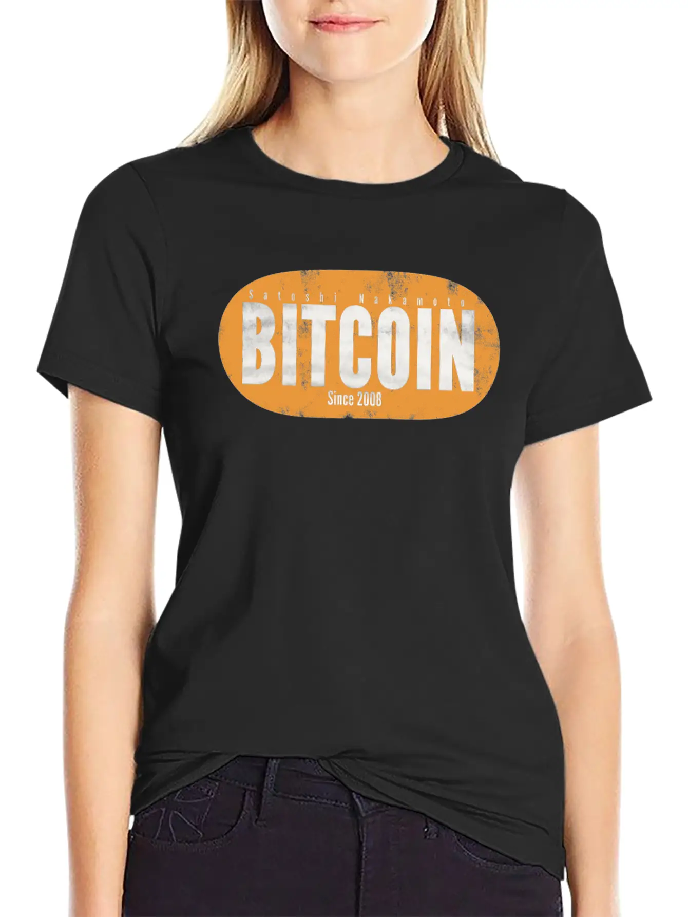 Bitcoin Unisex Short Sleeve Soft Cotton T-Shirt – Casual Everyday Wear