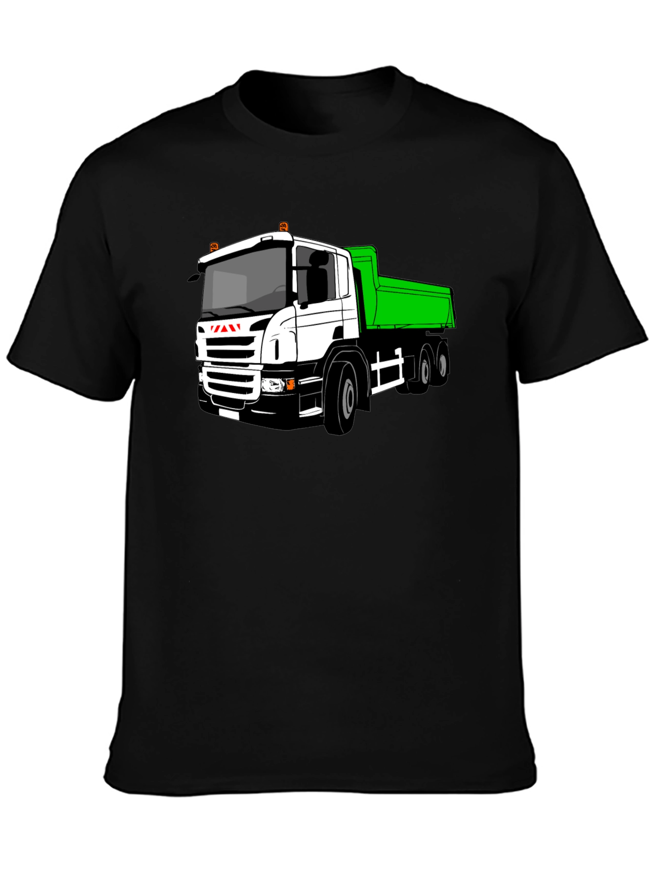 Black Truck Graphic Tee - Heavy Duty Style