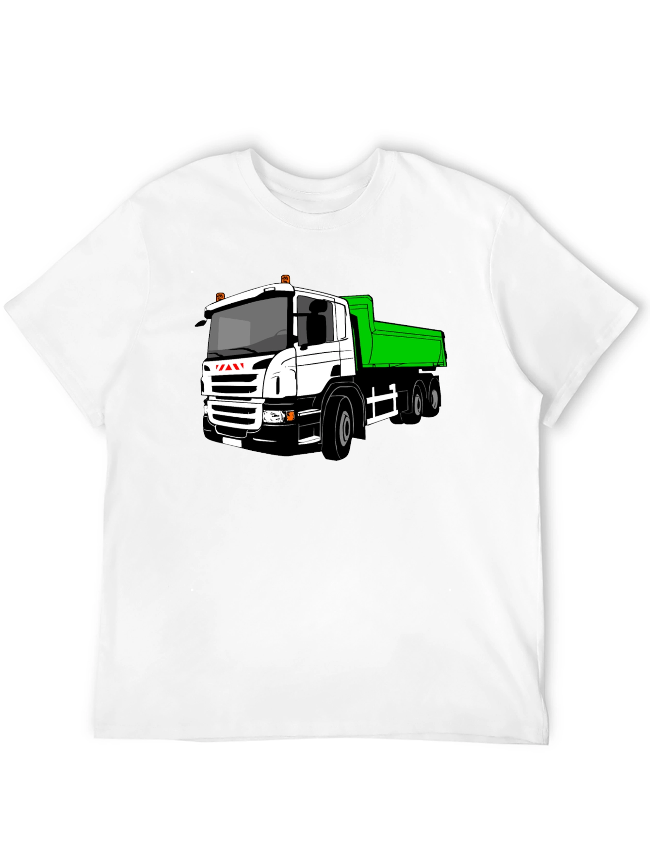 Black Truck Graphic Tee - Heavy Duty Style