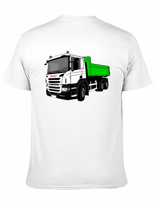 Black Truck Graphic Tee - Heavy Duty Style