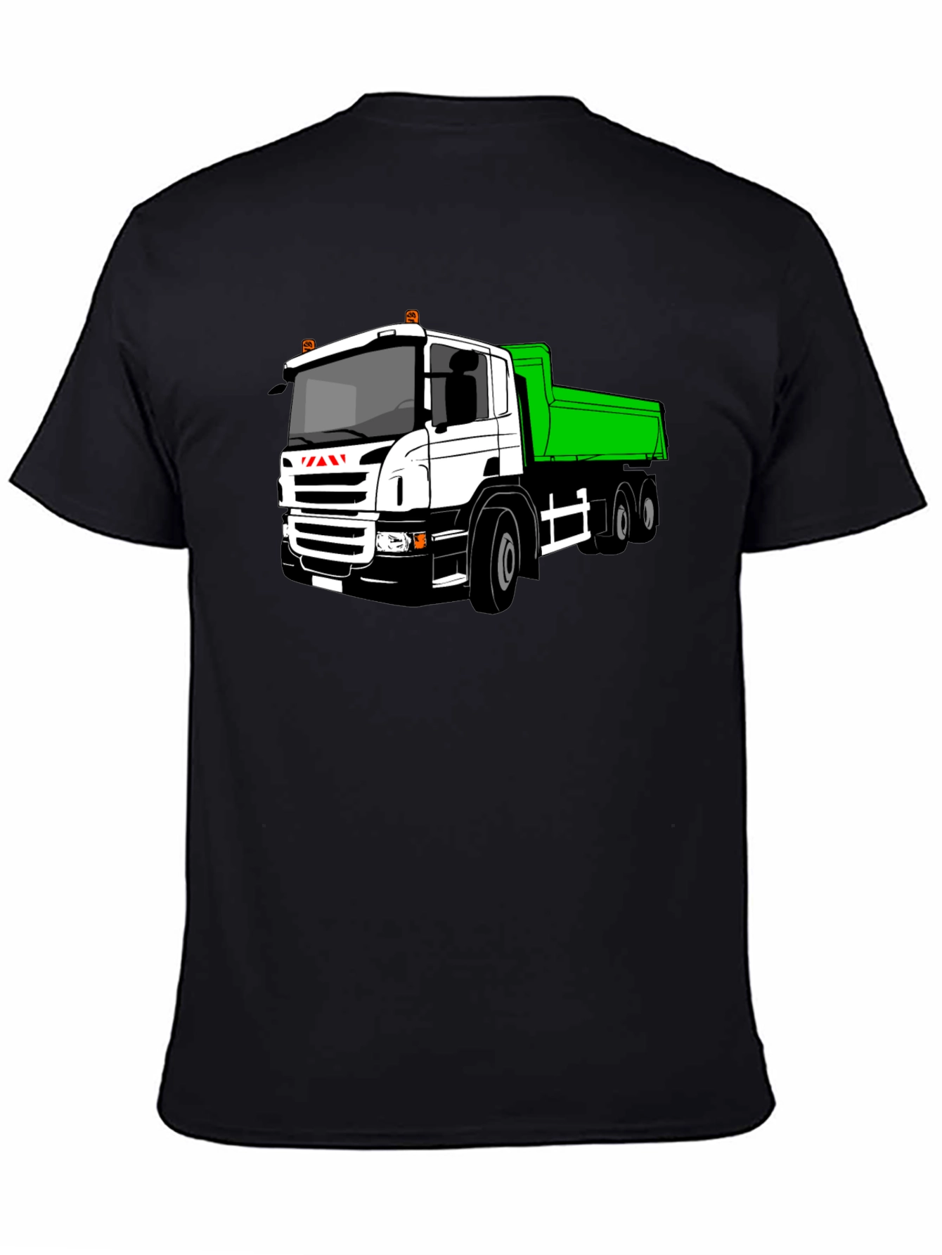 Black Truck Graphic Tee - Heavy Duty Style