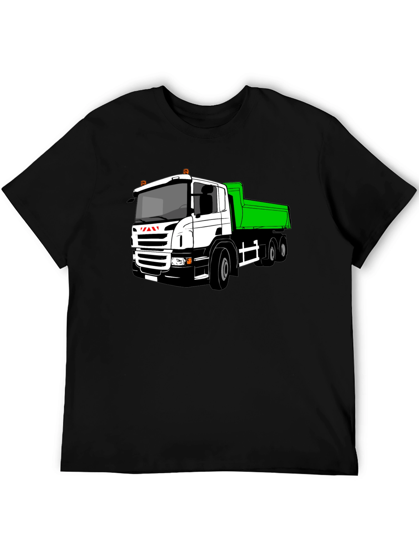 Black Truck Graphic Tee - Heavy Duty Style