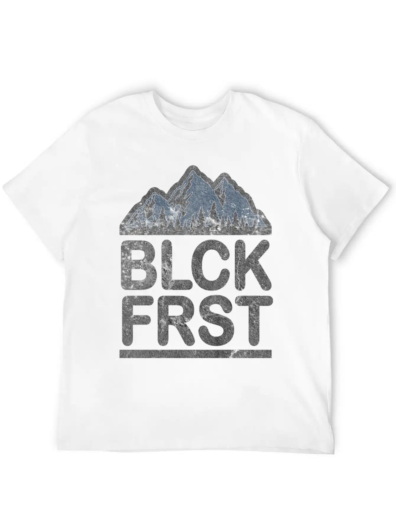 Black Forest Hiking Unisex Short Sleeve Soft Cotton T-Shirt – Casual Everyday Wear