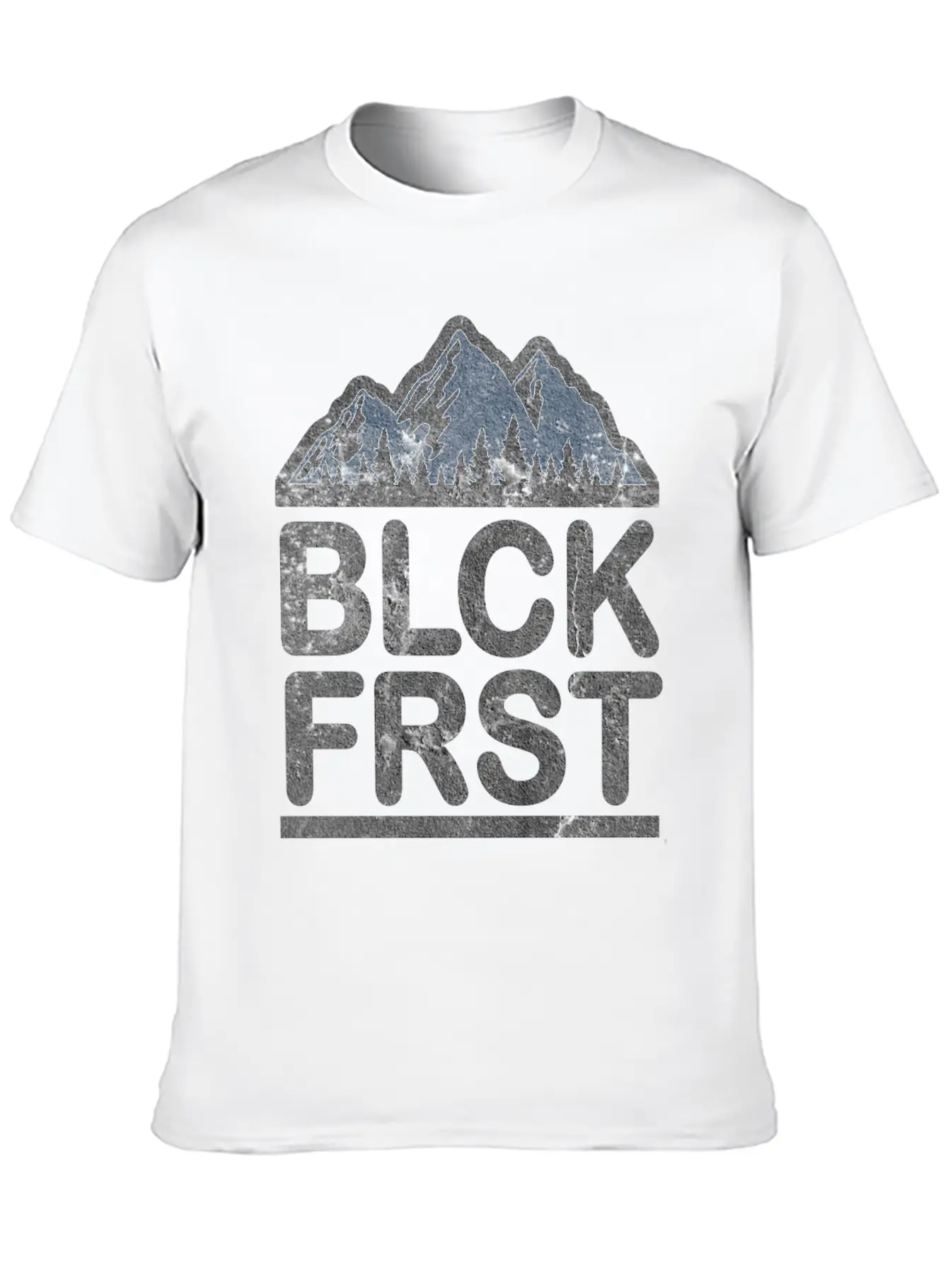Black Forest Hiking Unisex Short Sleeve Soft Cotton T-Shirt – Casual Everyday Wear