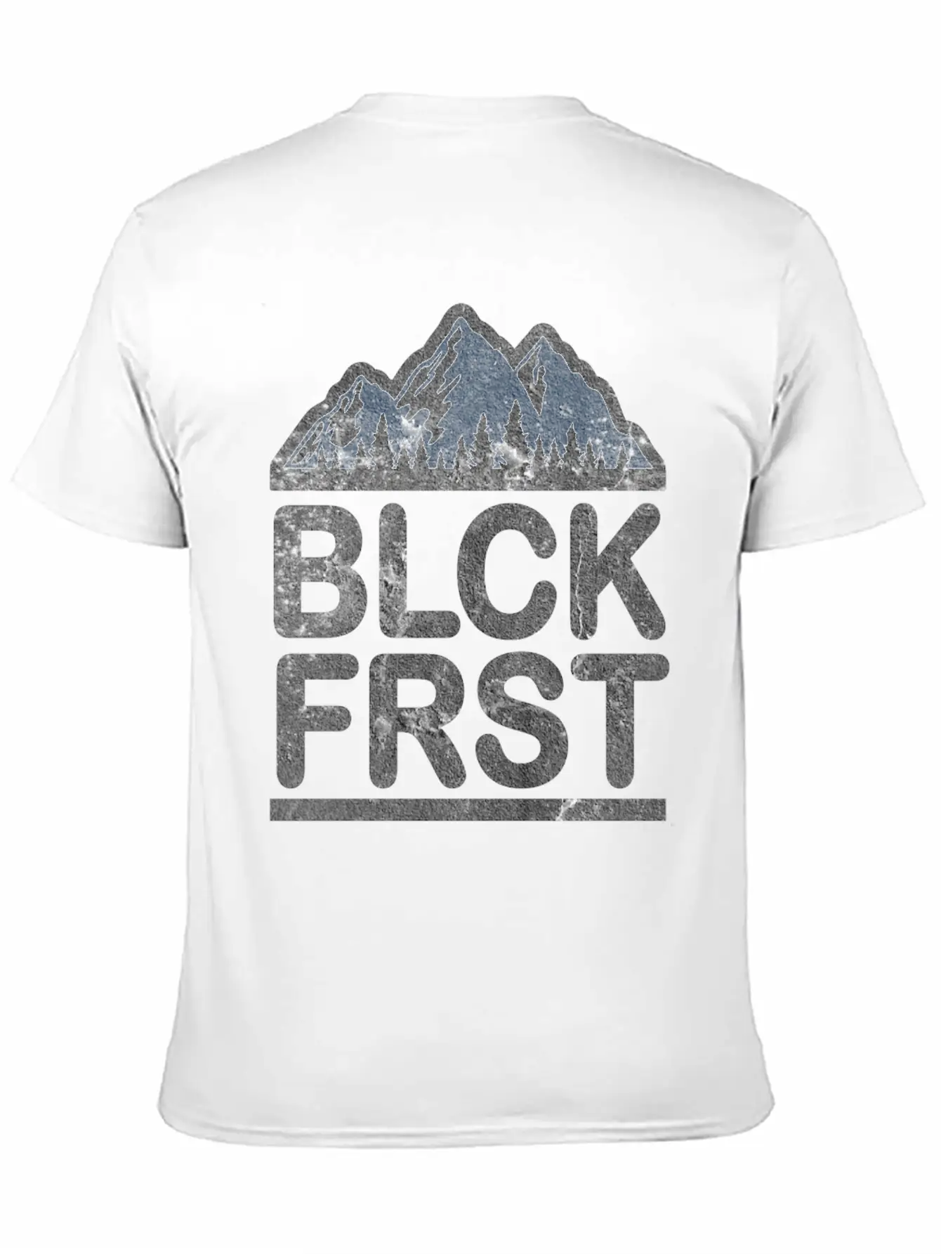 Black Forest Hiking Unisex Short Sleeve Soft Cotton T-Shirt – Casual Everyday Wear