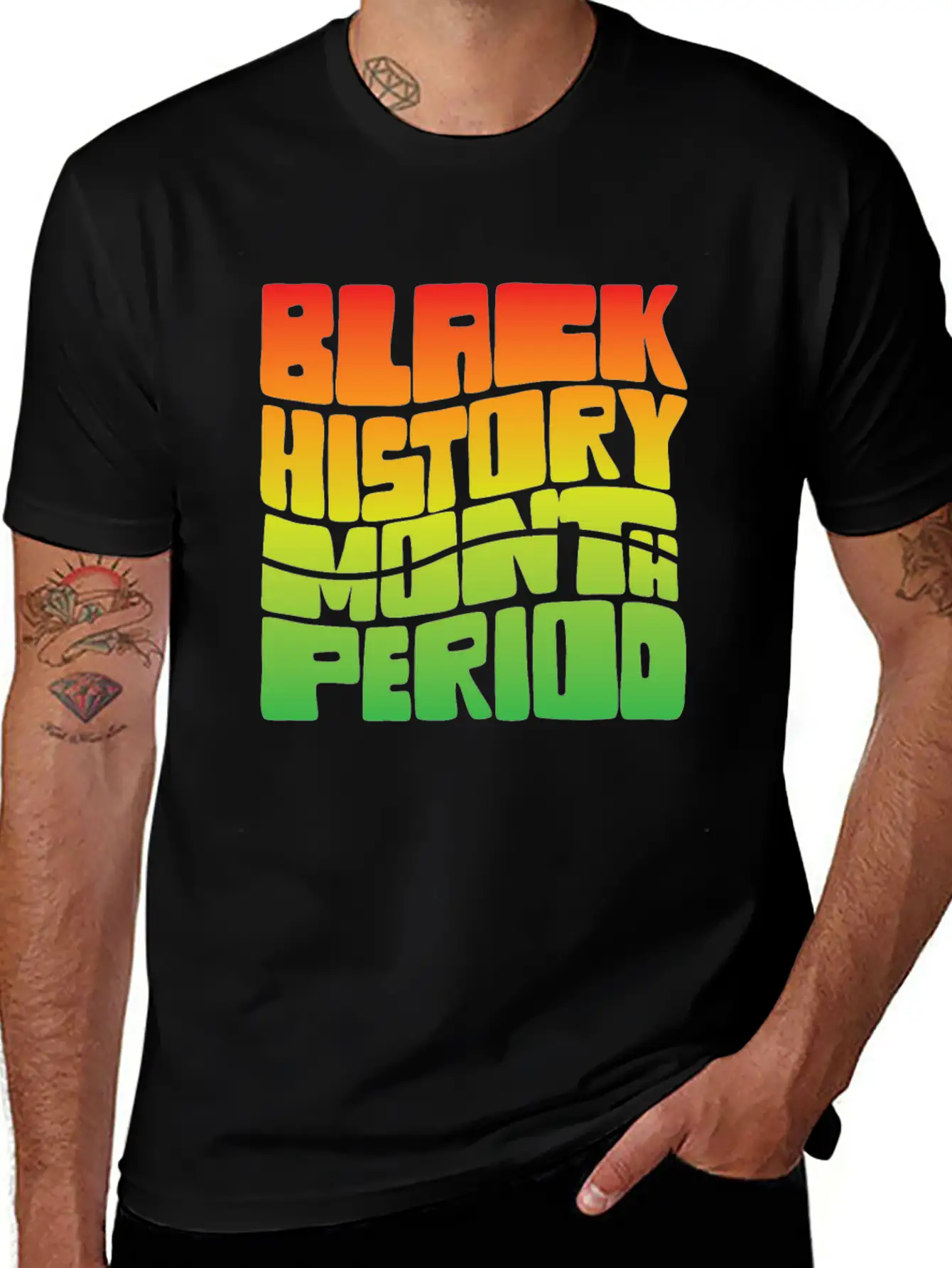 Black History Month Period African American Pride Timeless Short Sleeve Tee – Comfy And Minimalist Design
