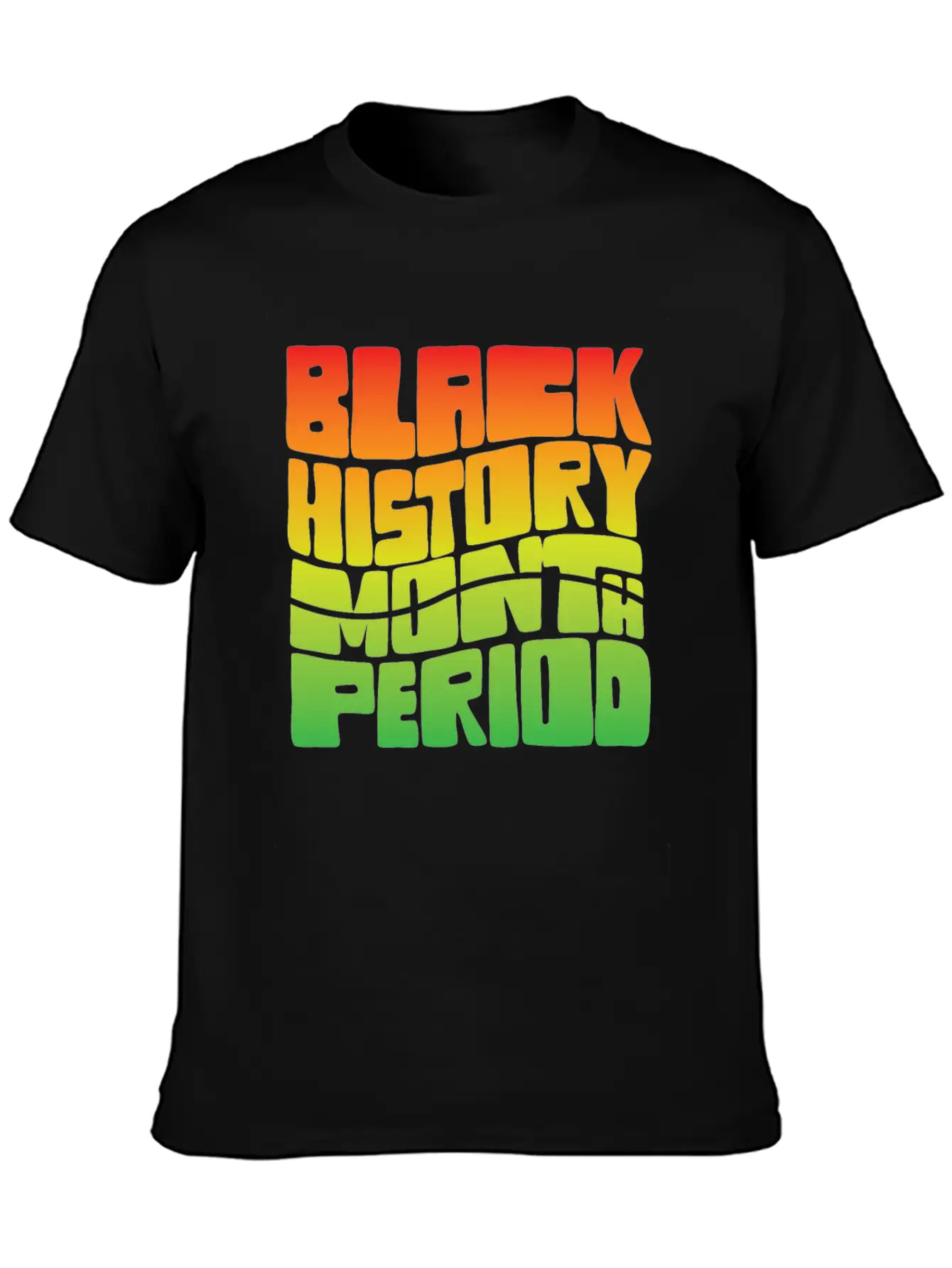 Black History Month Period African American Pride Timeless Short Sleeve Tee – Comfy And Minimalist Design