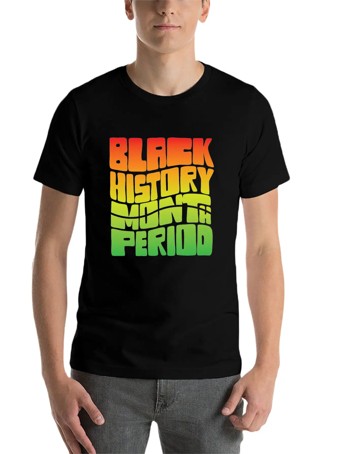 Black History Month Period African American Pride Timeless Short Sleeve Tee – Comfy And Minimalist Design