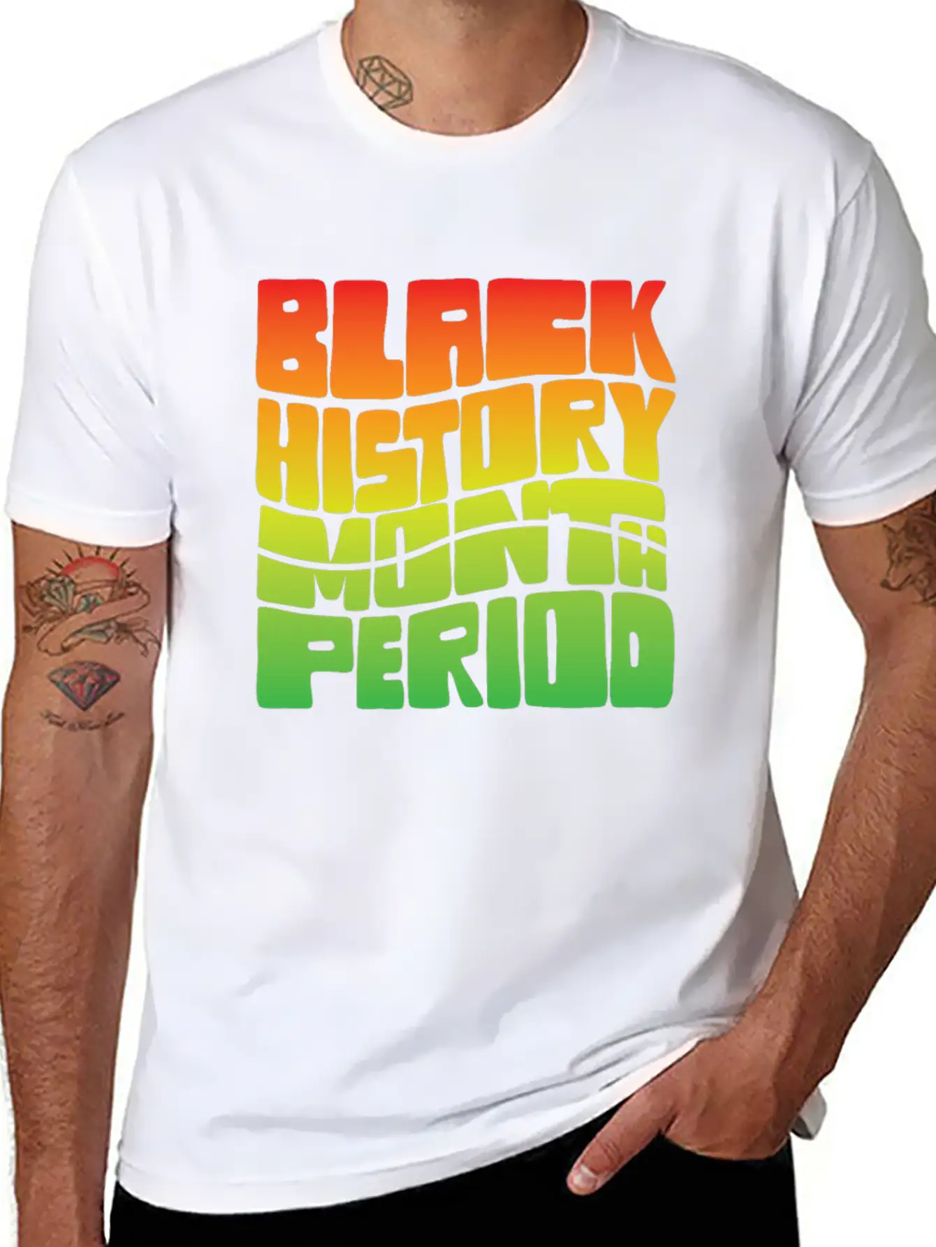 Black History Month Period African American Pride Timeless Short Sleeve Tee – Comfy And Minimalist Design