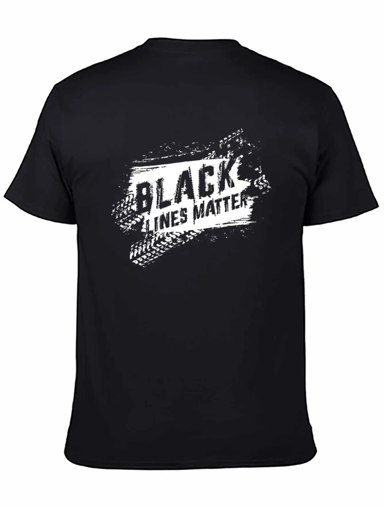 Black Line Matters Essential Unisex Summer Tee – Soft Cotton Casual Fit