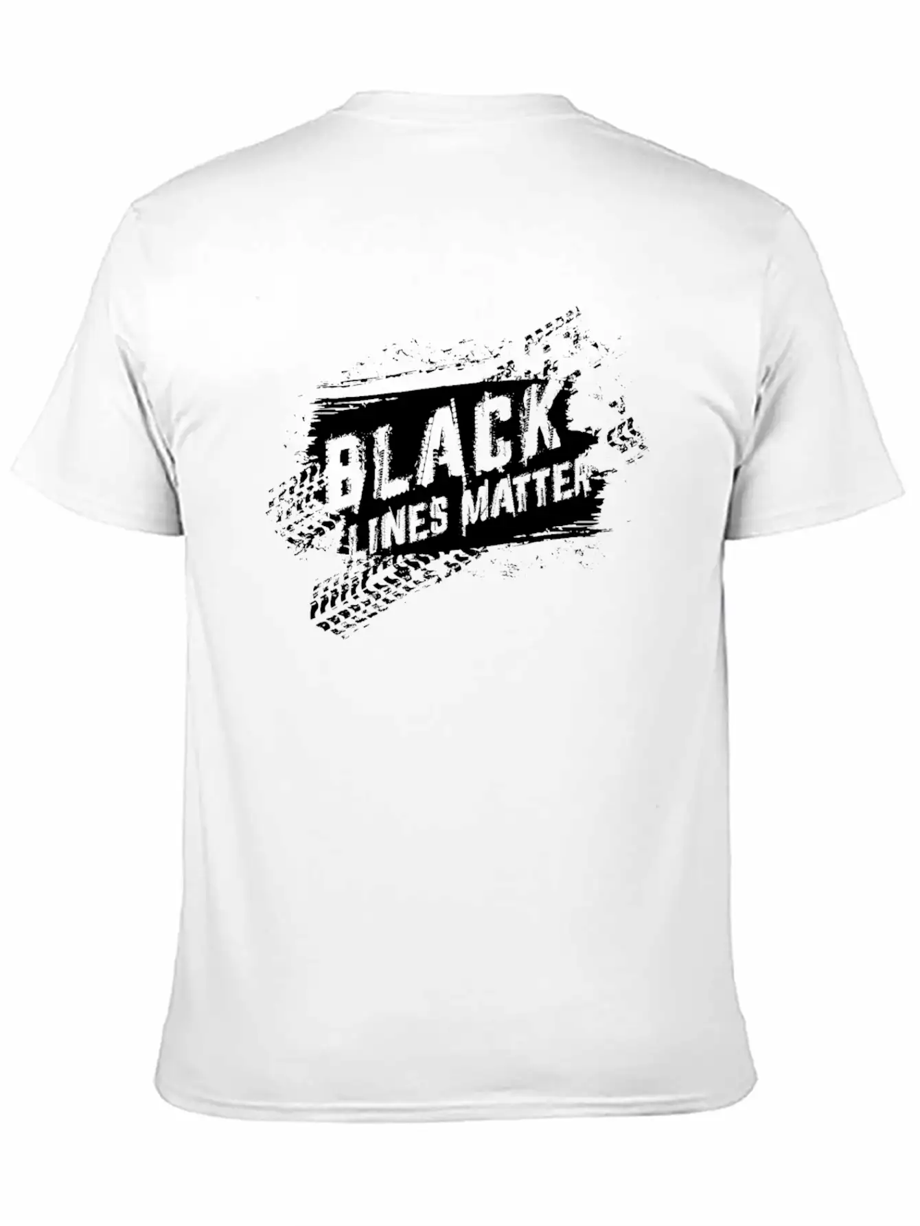 Black Line Matters Essential Unisex Summer Tee – Soft Cotton Casual Fit