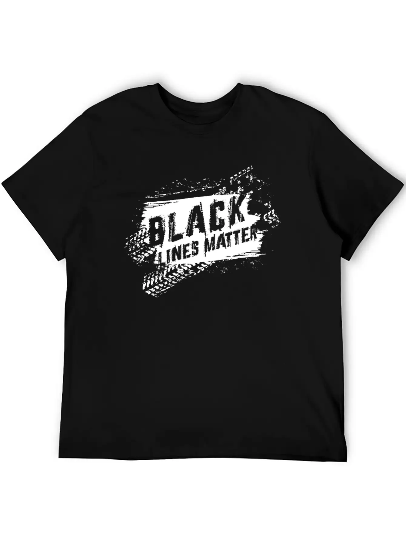 Black Line Matters Essential Unisex Summer Tee – Soft Cotton Casual Fit