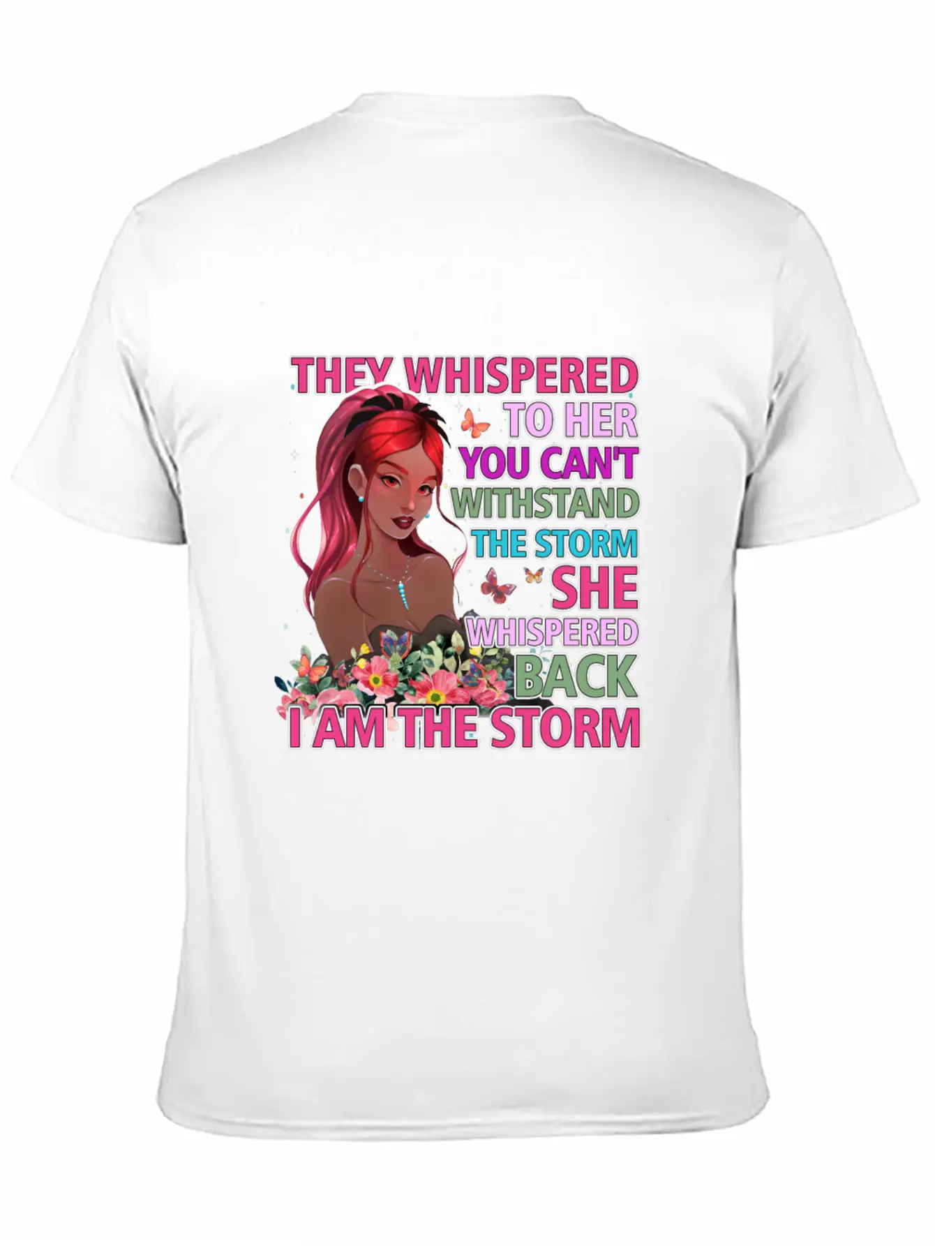 Black Queen Natural Afro African American Storm Unisex Short Sleeve Soft Cotton T-Shirt – Casual Everyday Wear