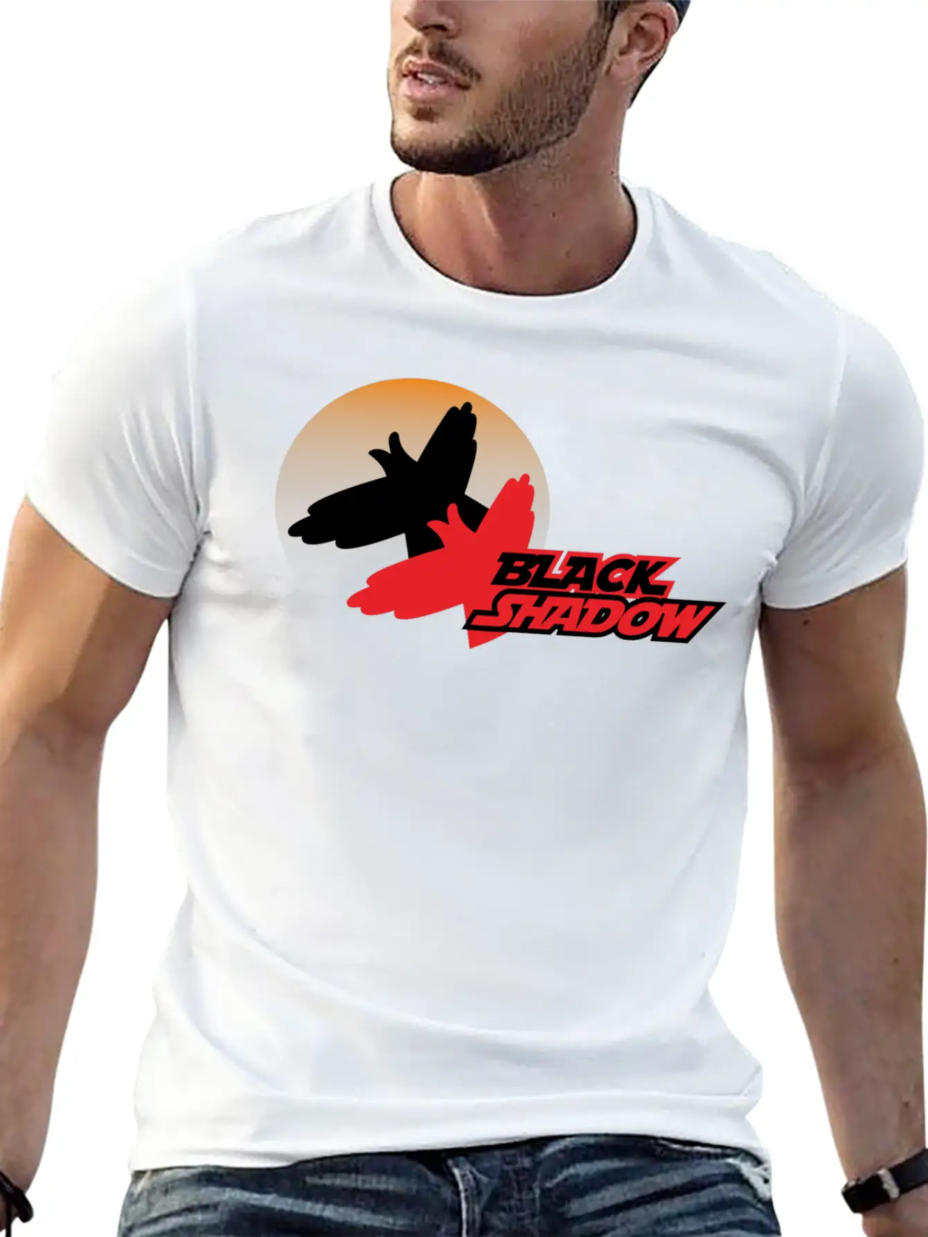 Black Shadow Relaxed Everyday Tee – Lightweight And Durable Cotton