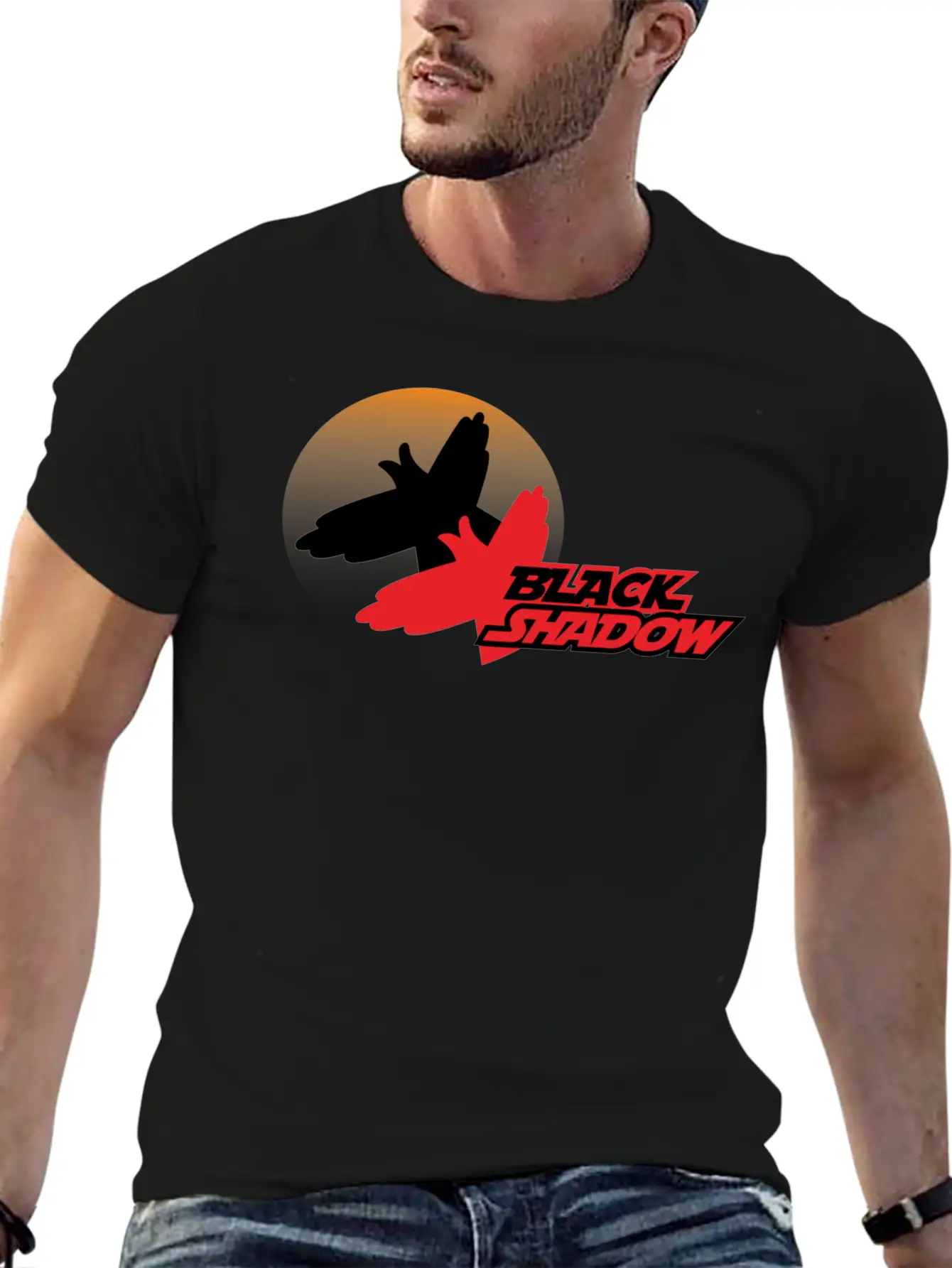 Black Shadow Relaxed Everyday Tee – Lightweight And Durable Cotton