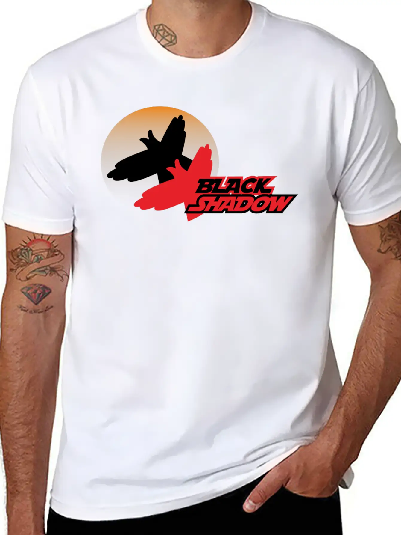 Black Shadow Relaxed Everyday Tee – Lightweight And Durable Cotton