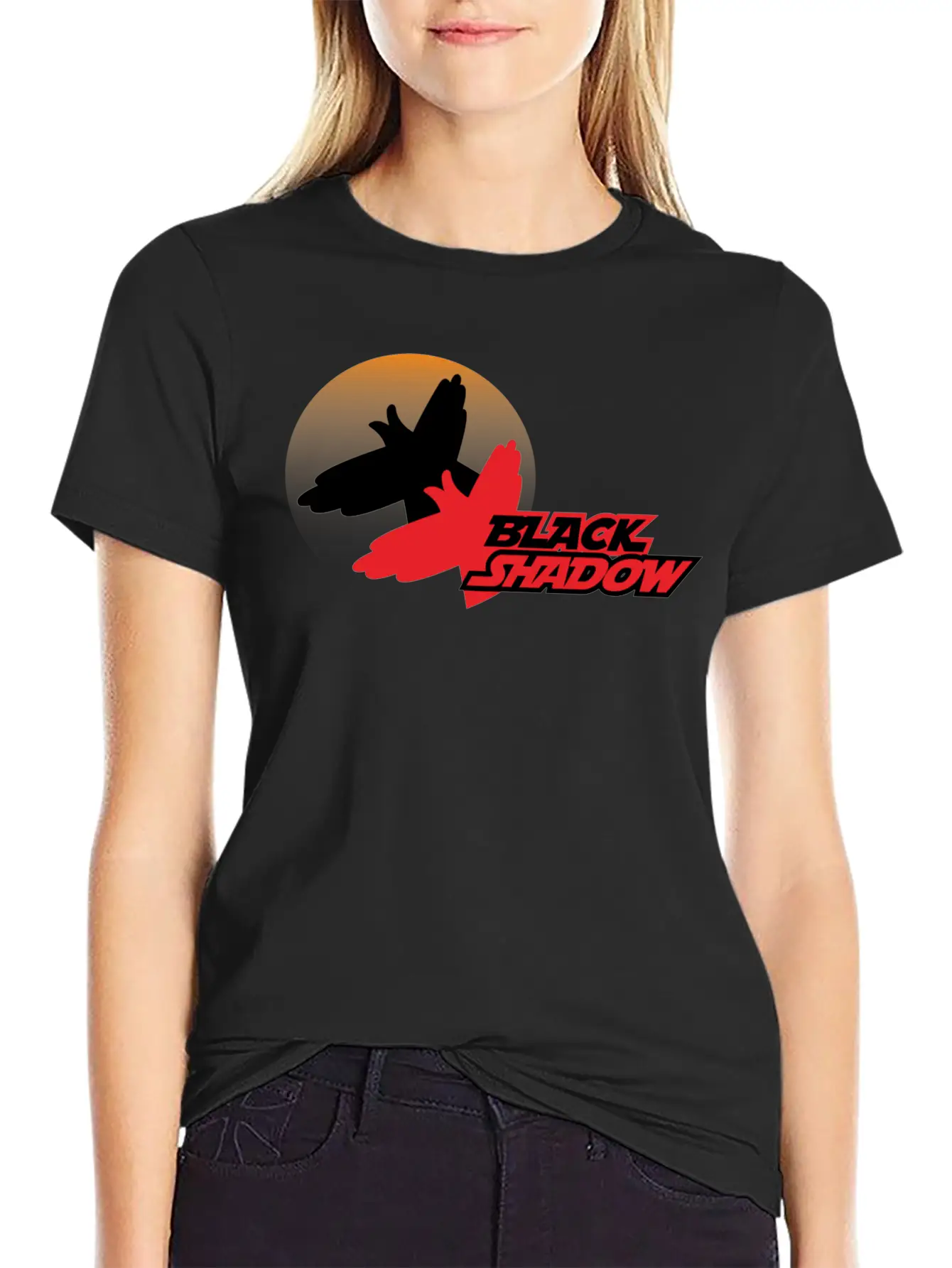 Black Shadow Relaxed Everyday Tee – Lightweight And Durable Cotton