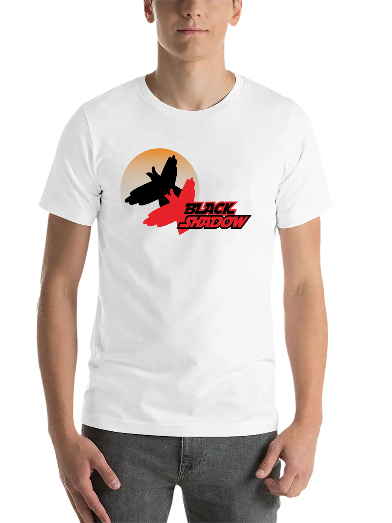 Black Shadow Relaxed Everyday Tee – Lightweight And Durable Cotton