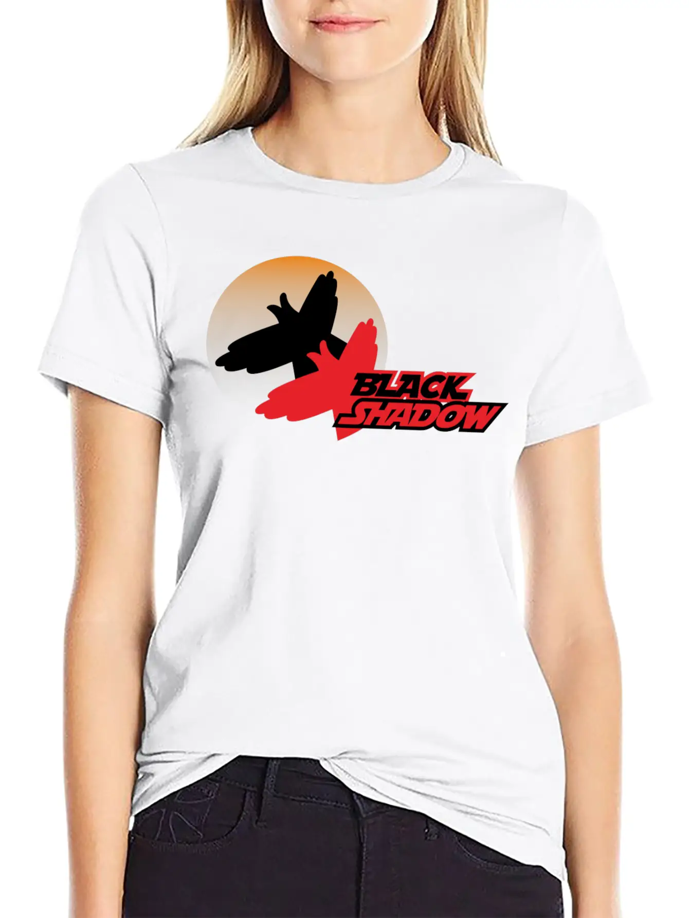 Black Shadow Relaxed Everyday Tee – Lightweight And Durable Cotton