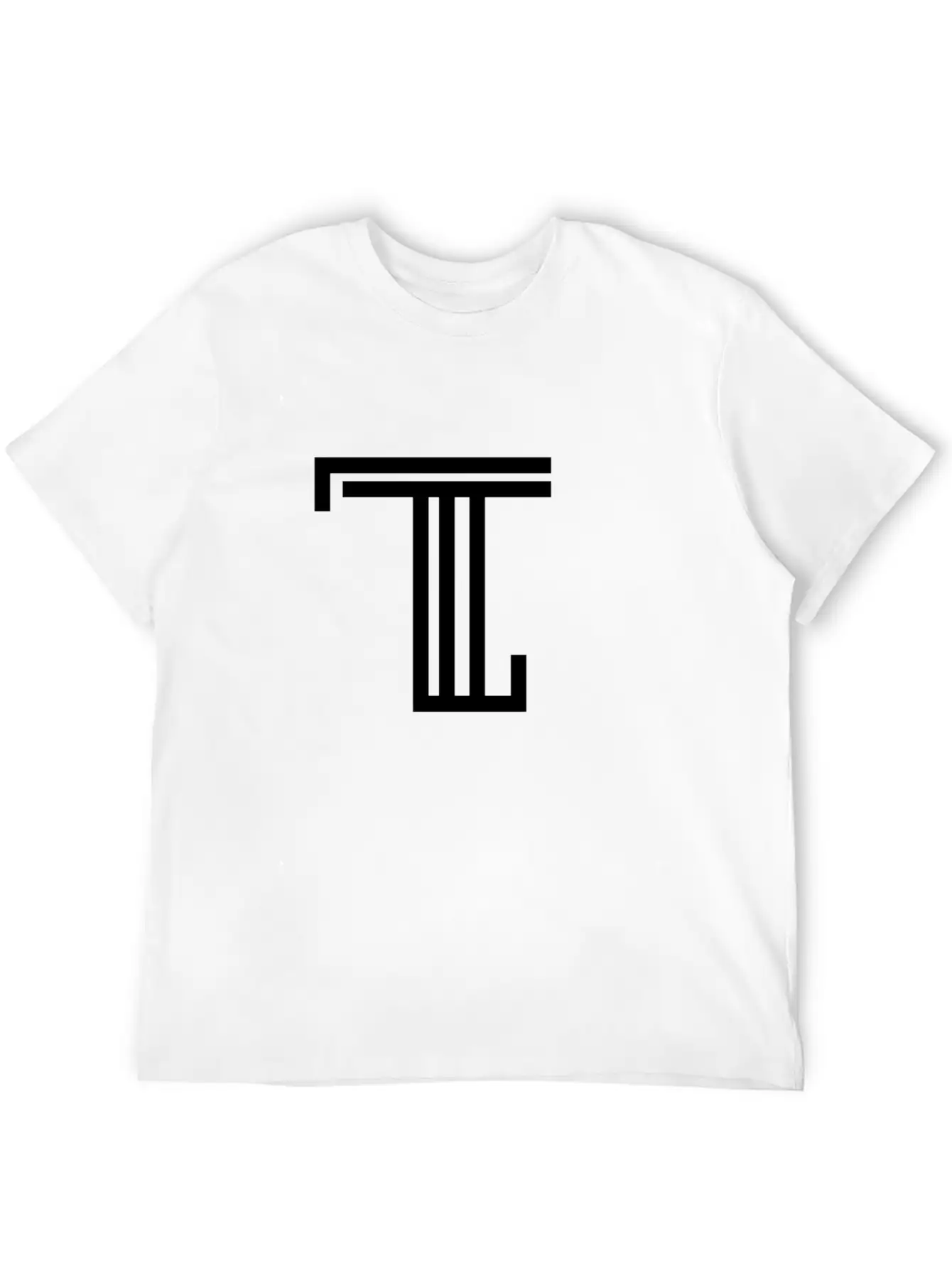 Black Tone Logo Hoodie Unisex Short Sleeve Soft Cotton T-Shirt – Casual Everyday Wear