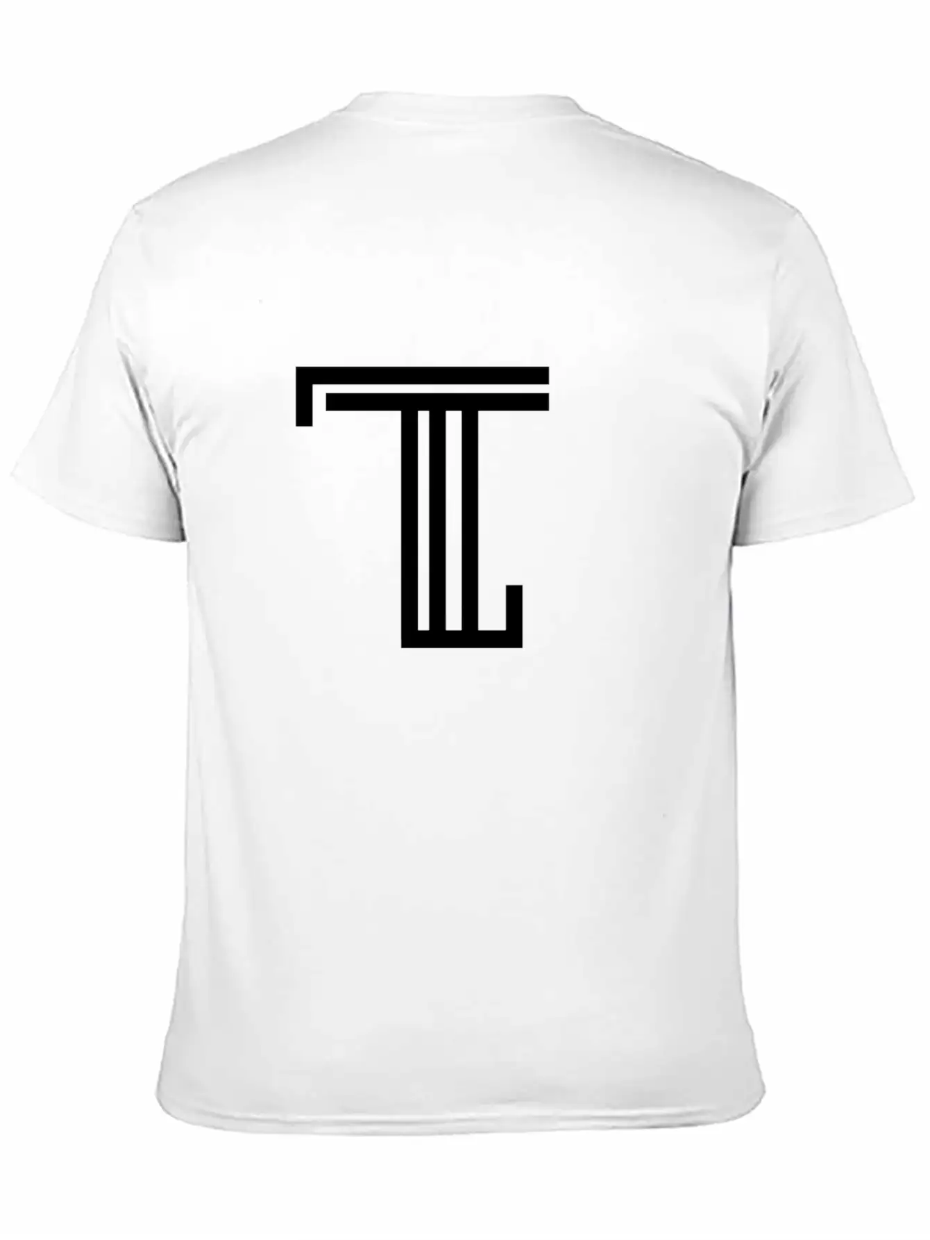 Black Tone Logo Hoodie Unisex Short Sleeve Soft Cotton T-Shirt – Casual Everyday Wear