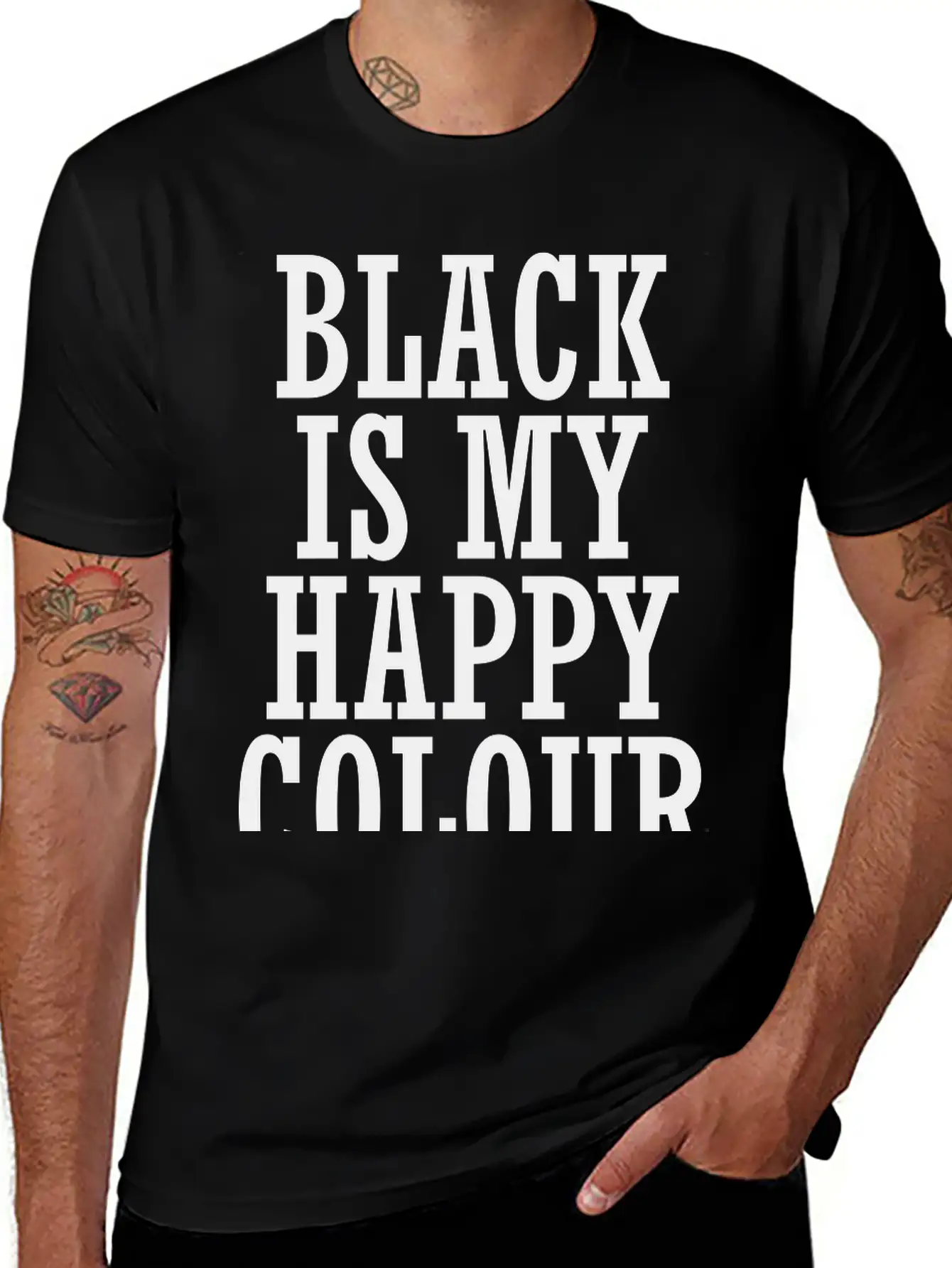 Black Unisex Short Sleeve Soft Cotton T-Shirt – Casual Everyday Wear