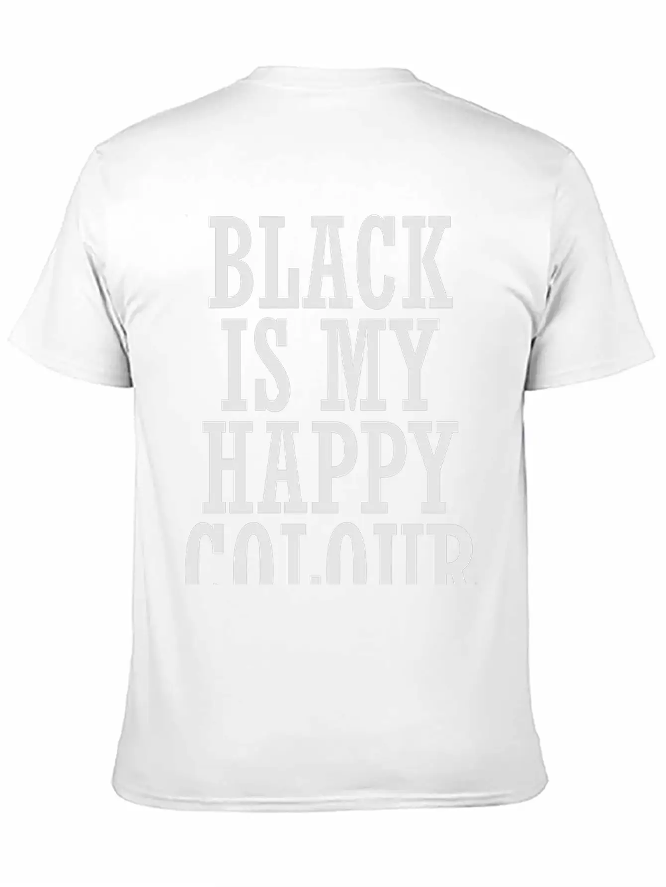 Black Unisex Short Sleeve Soft Cotton T-Shirt – Casual Everyday Wear