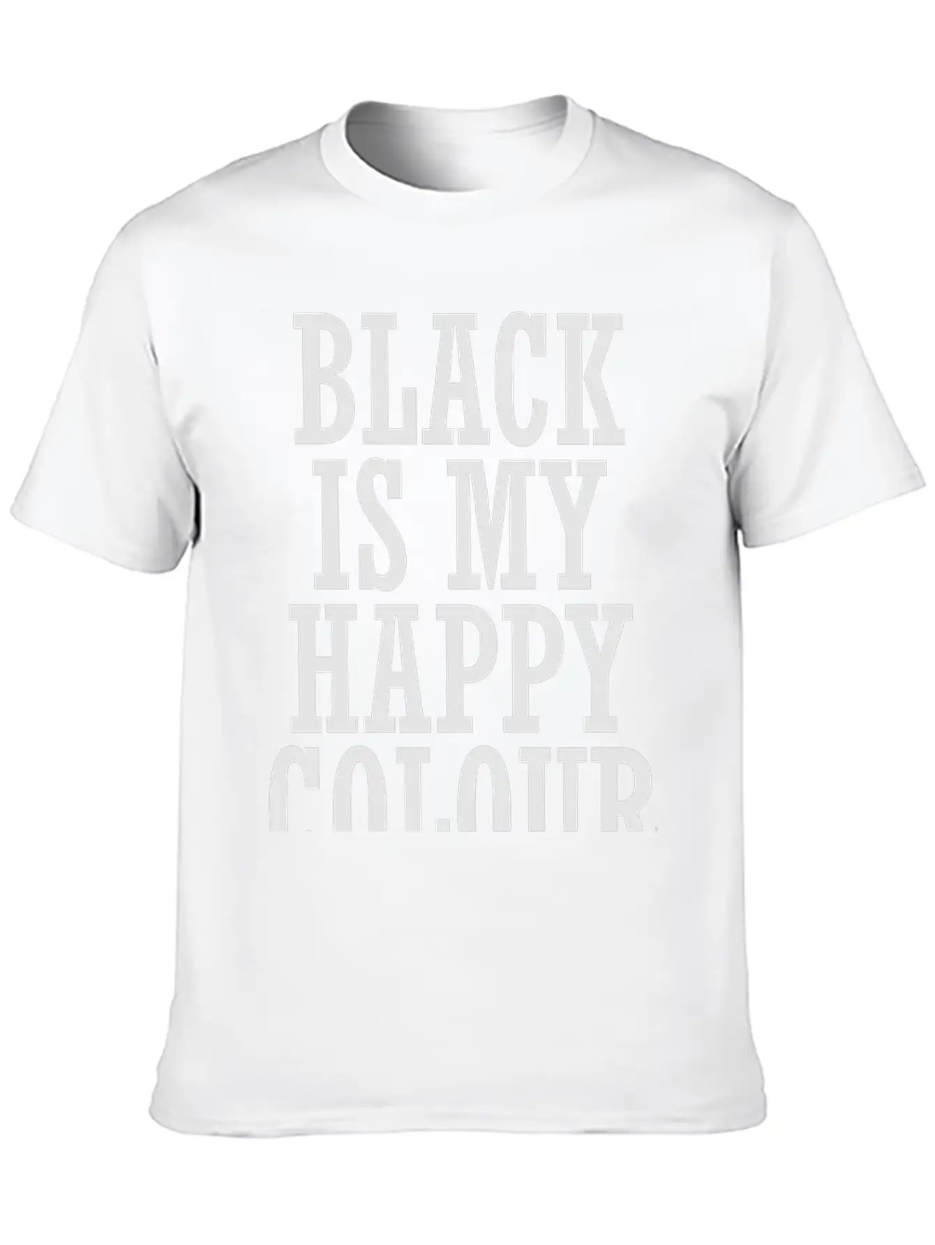 Black Unisex Short Sleeve Soft Cotton T-Shirt – Casual Everyday Wear
